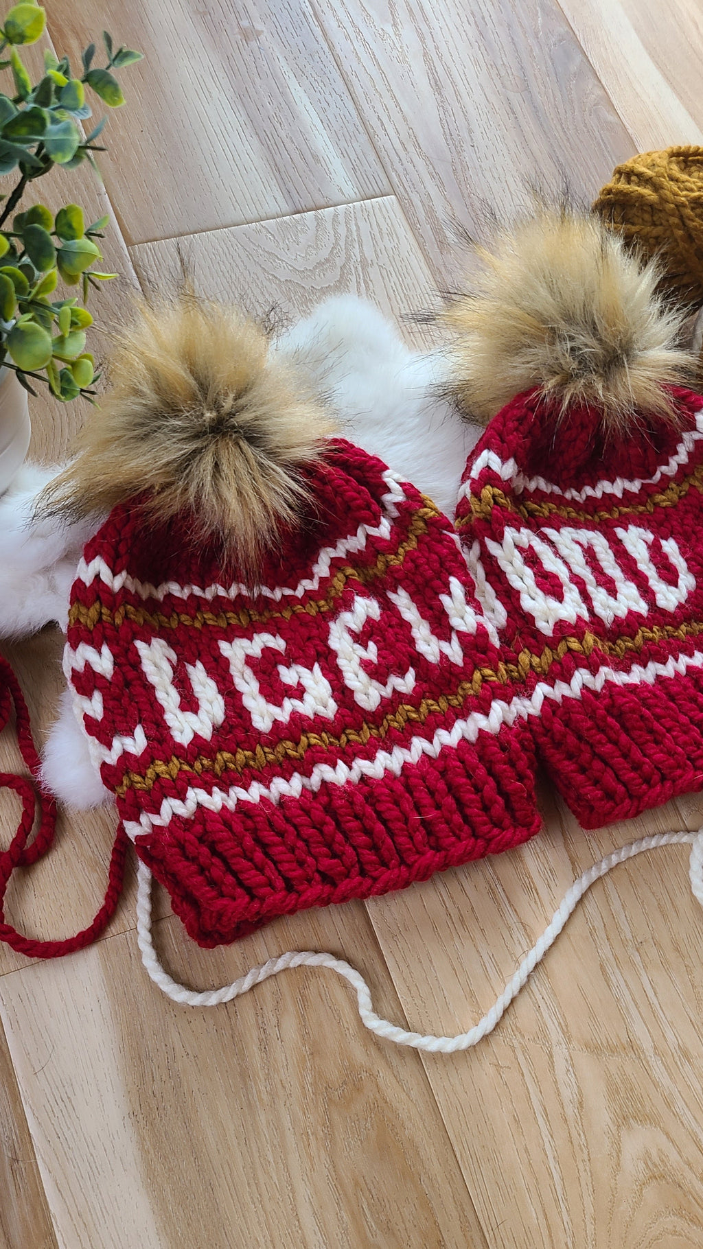 Edgewood knit wool hat