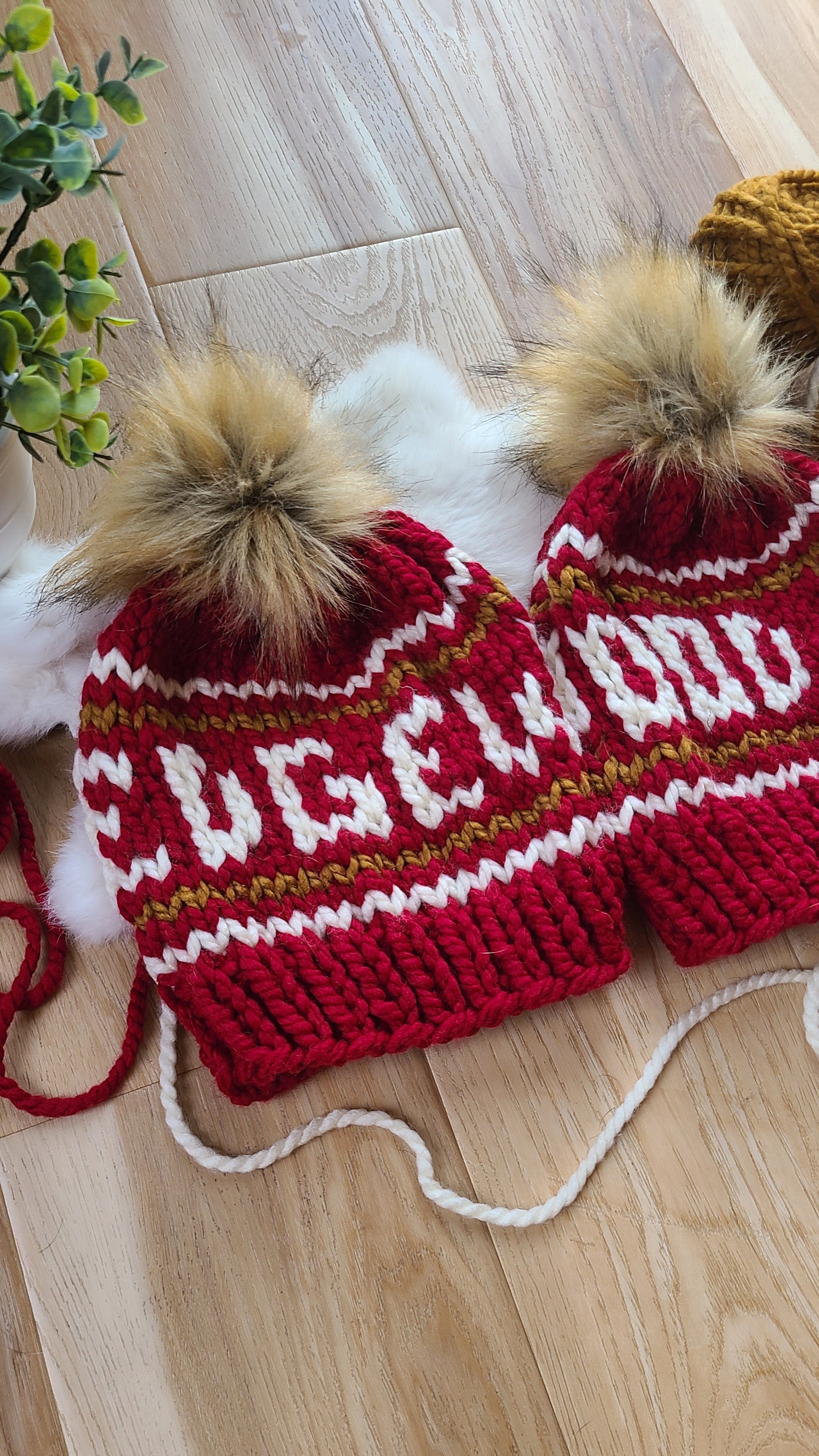Edgewood knit wool hat
