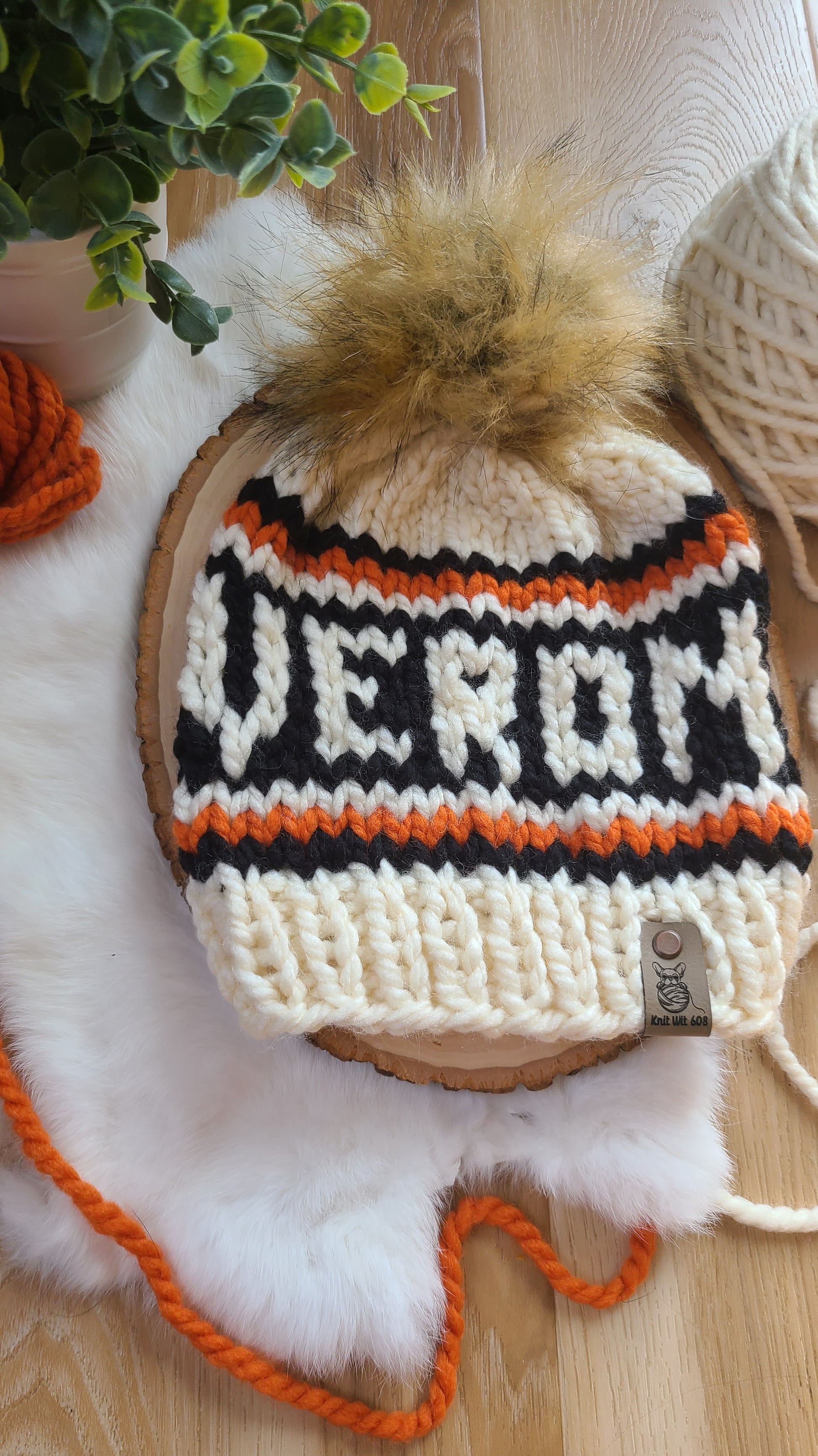 Verona knit wool hat