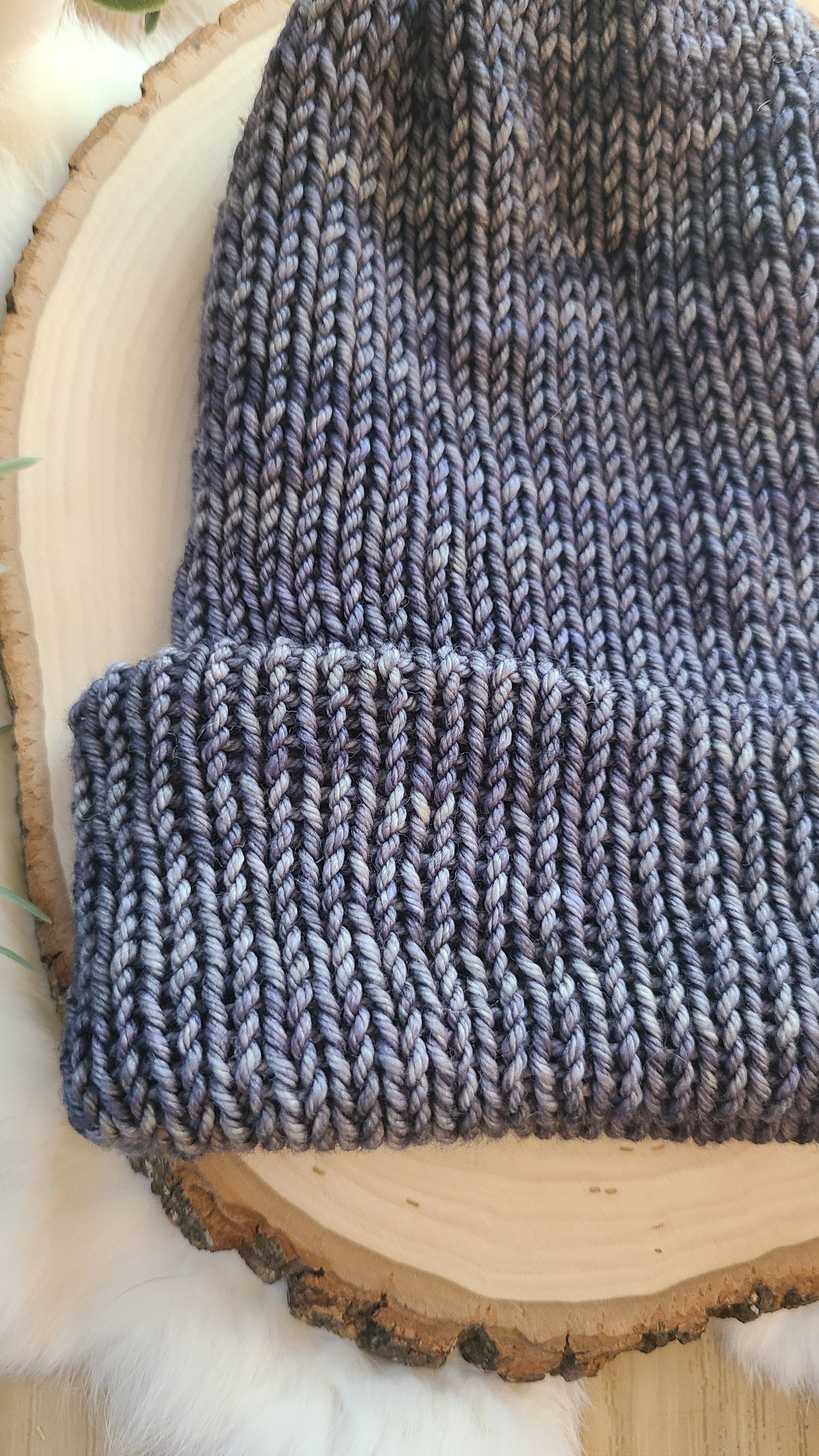 Winter Lake merino wool beanie