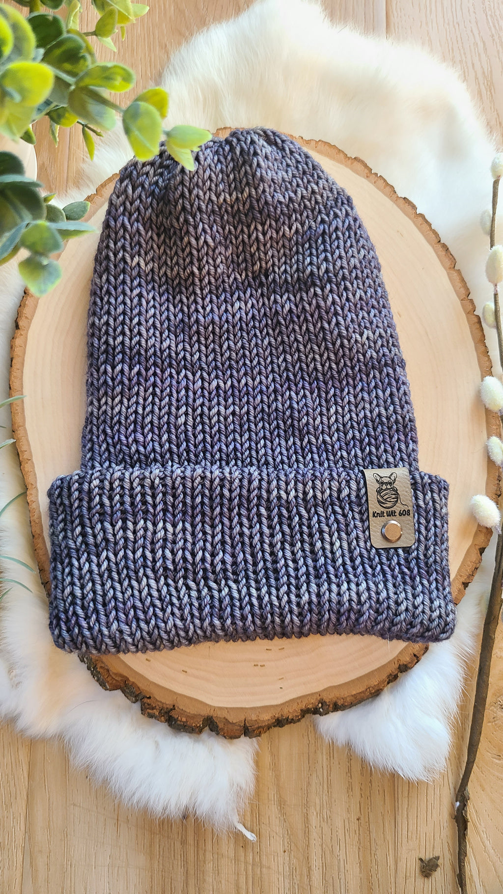 Winter Lake merino wool beanie