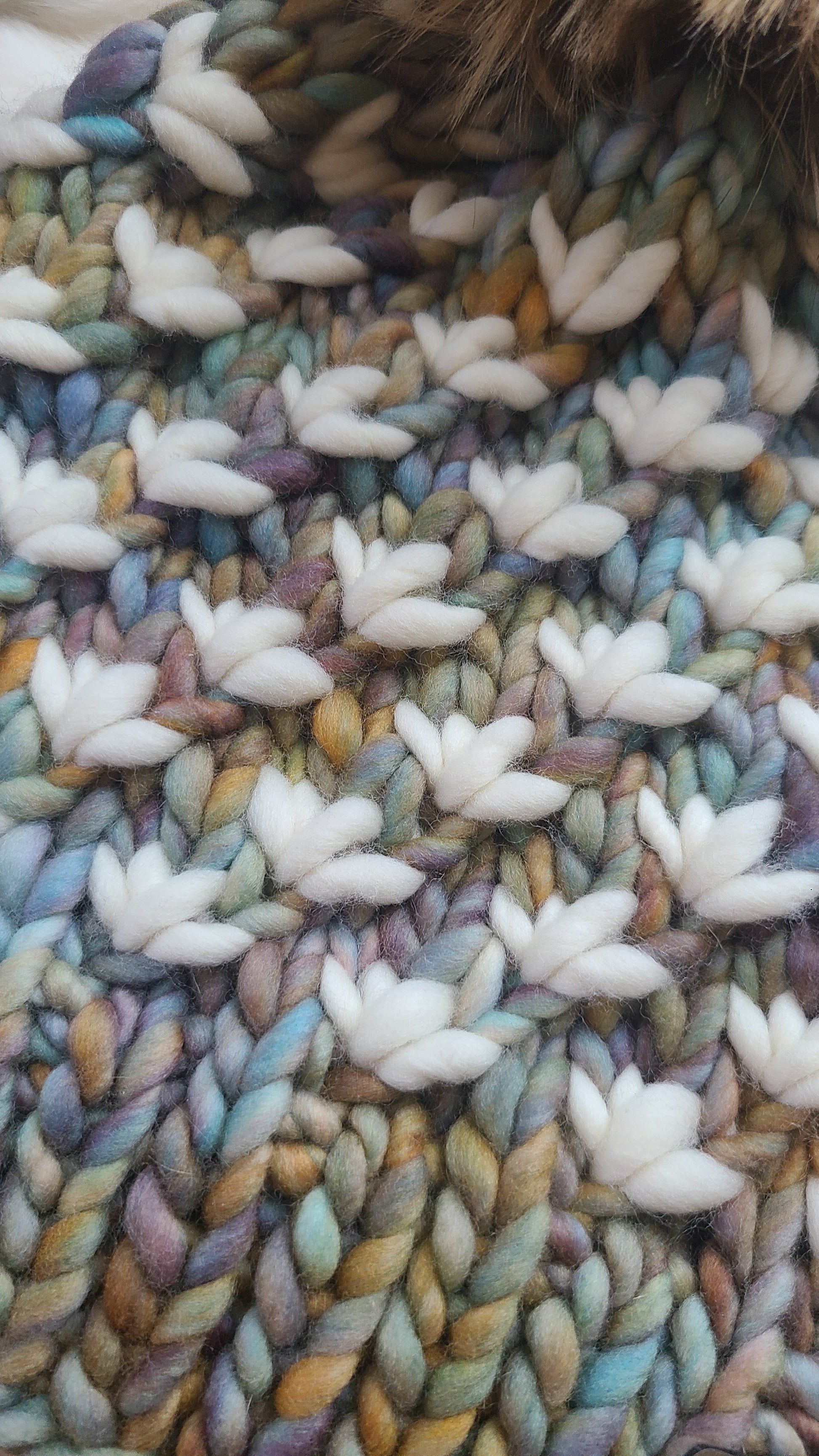 Lotus Grove - merino wool knit hat