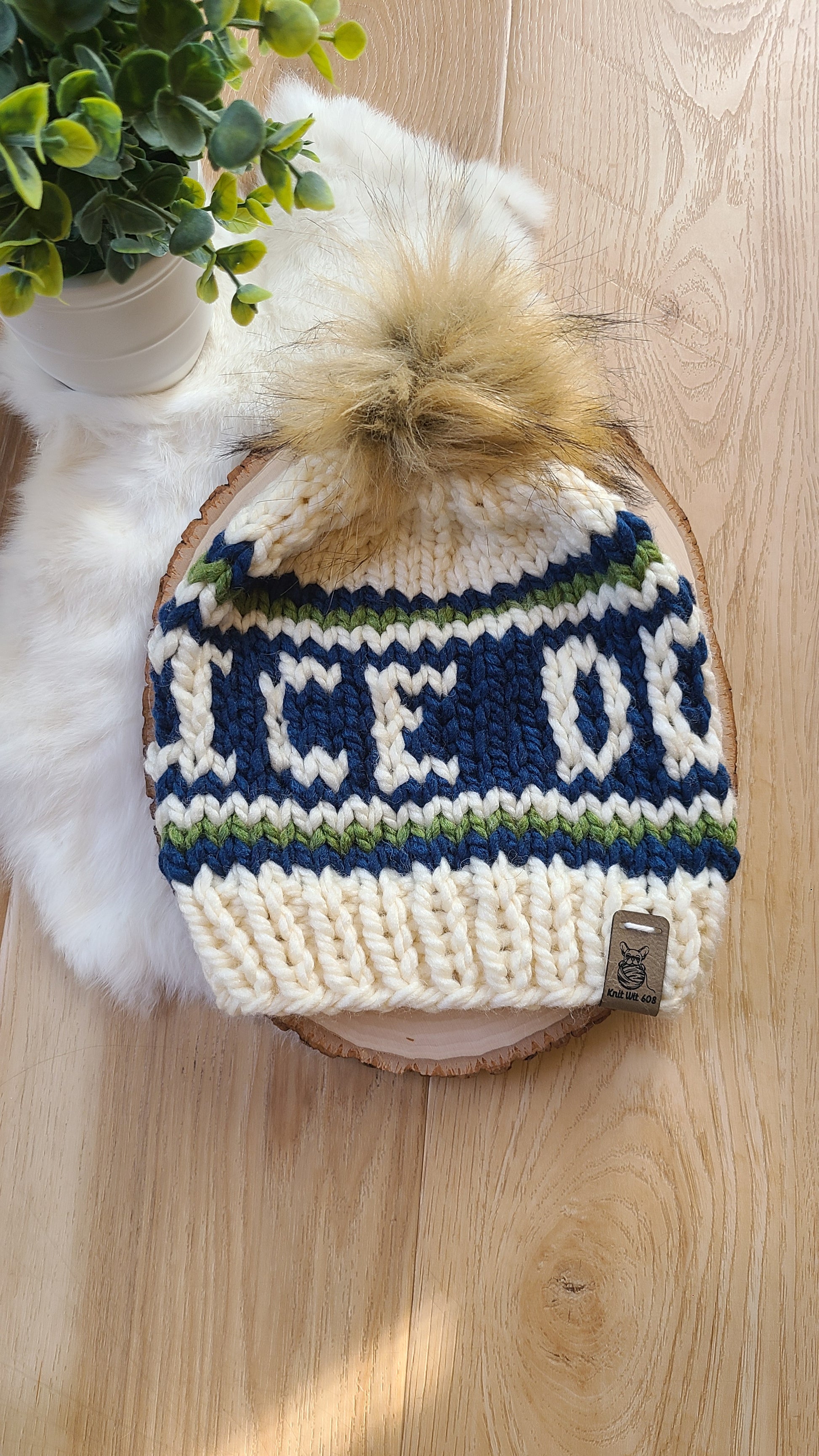 Ice Dogs Knit Hat