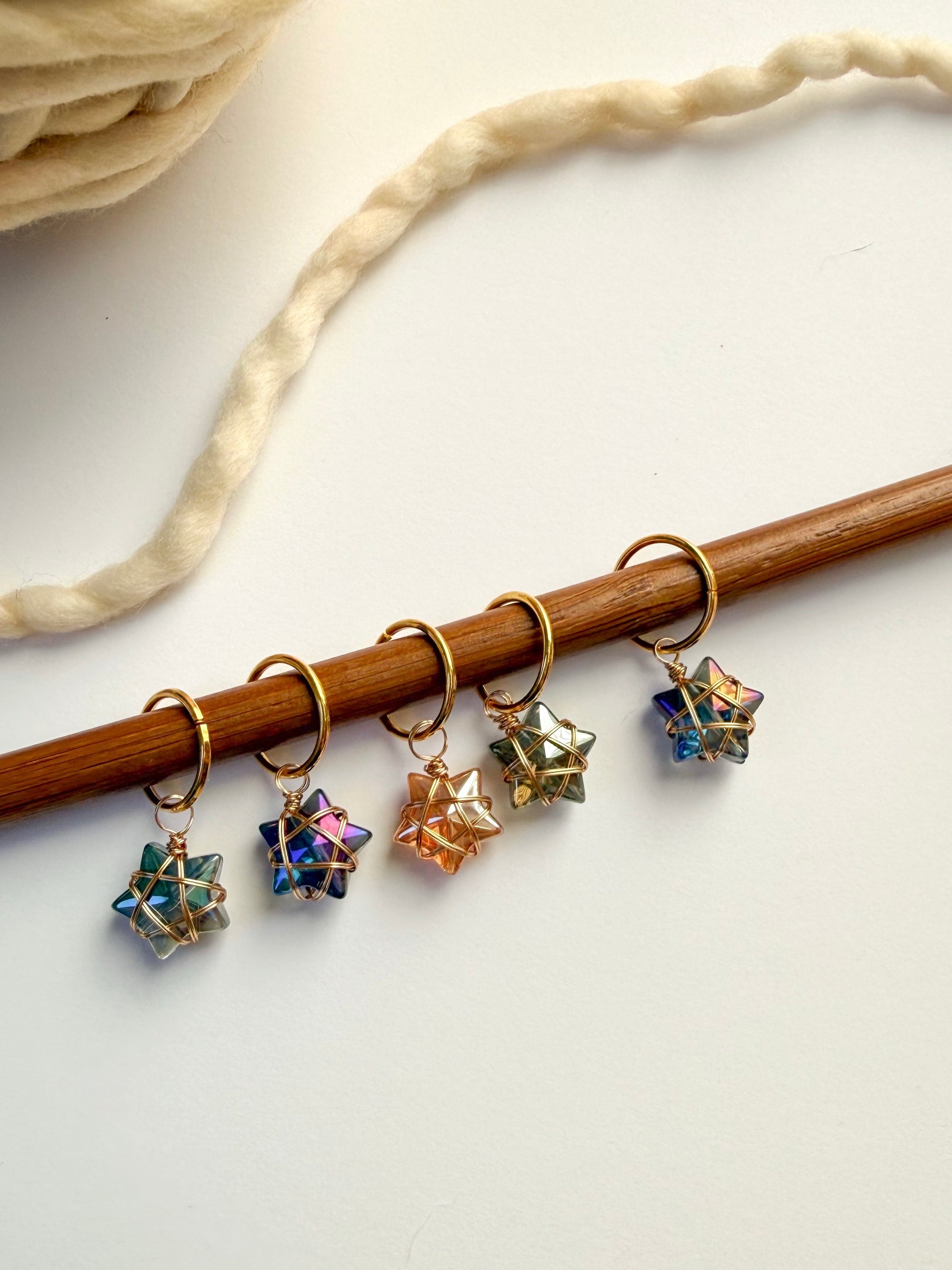 Star Stitch Markers