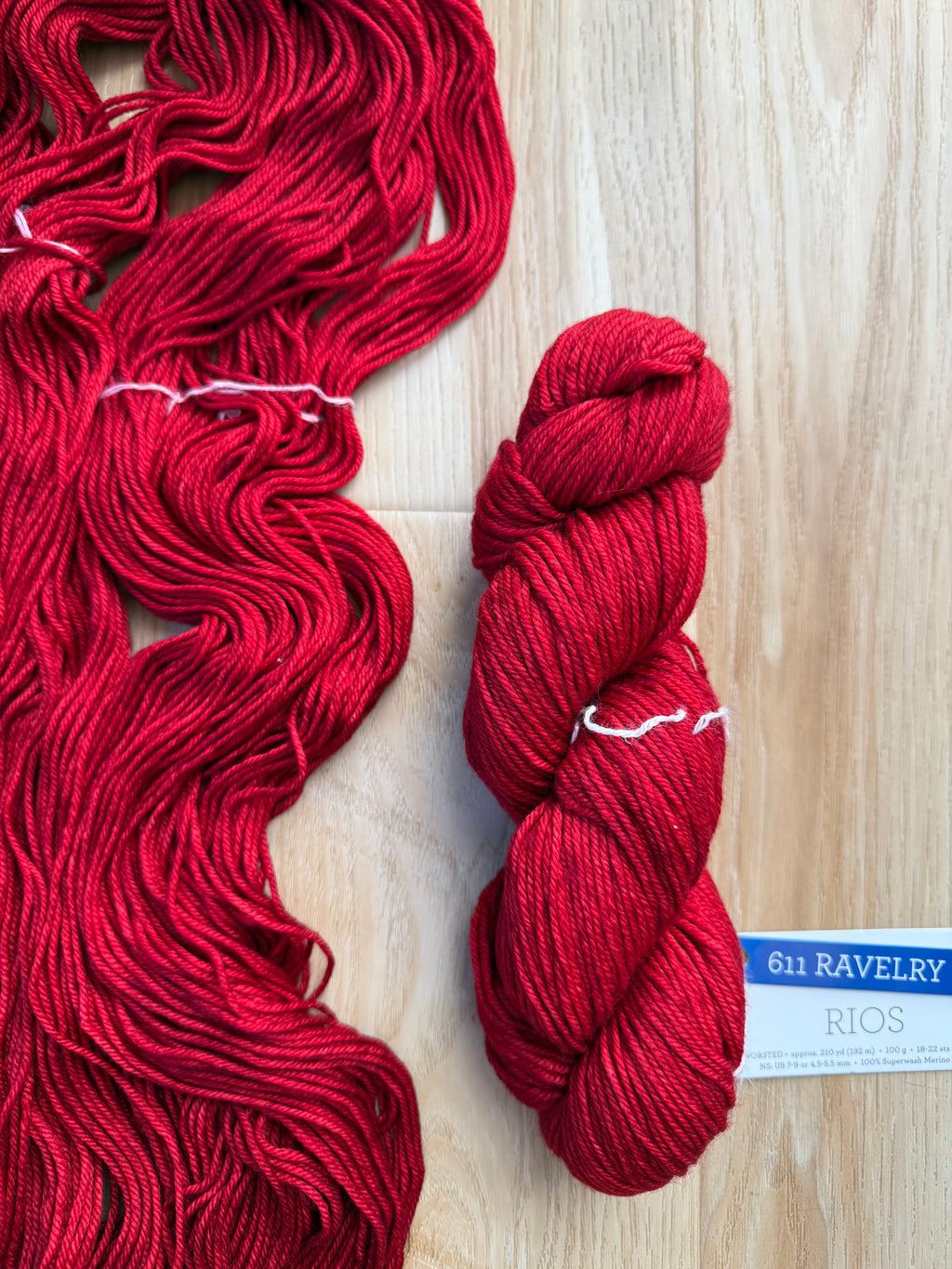 Malabrigo Rios Ravelry Red