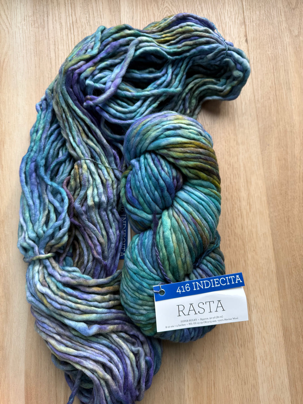 Malabrigo Rasta Indiecita super bulky yarn