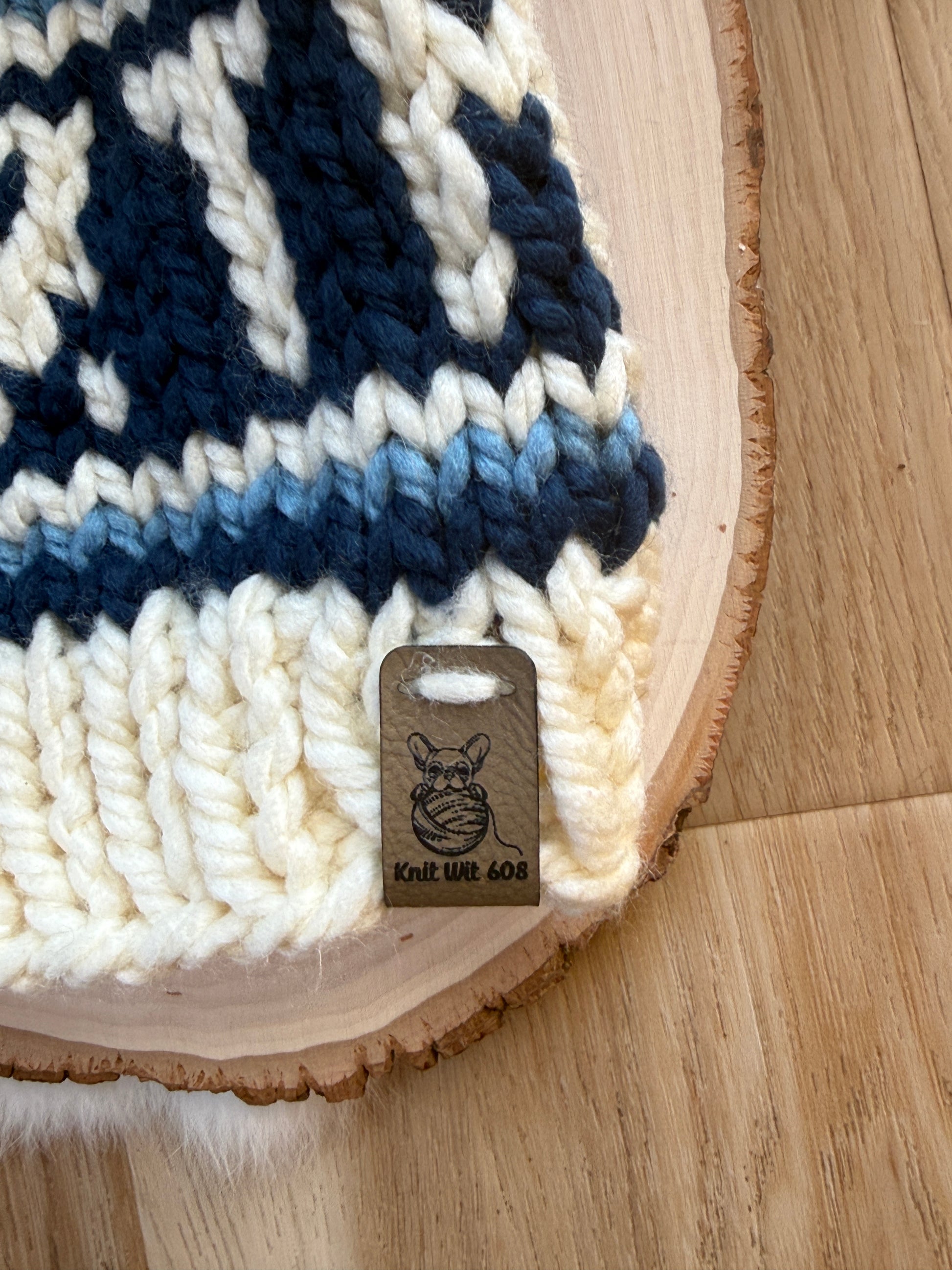 Spartan knit hat (custom order)