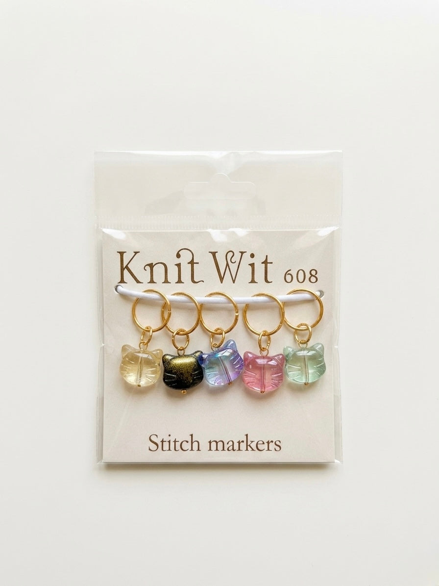 Cat Stitch Markers