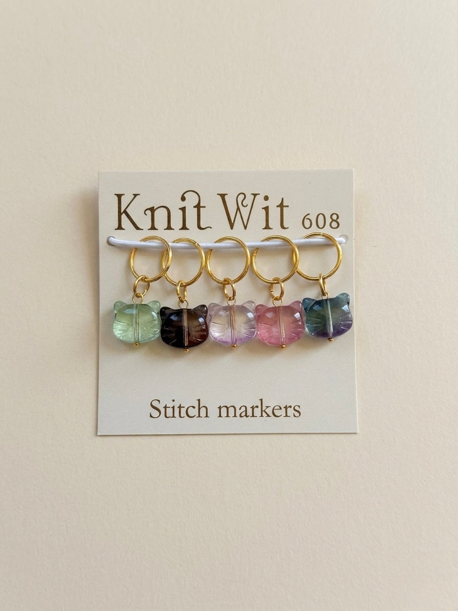 Cat Stitch Markers