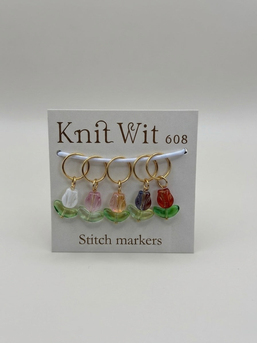 Tulip Stitch Markers