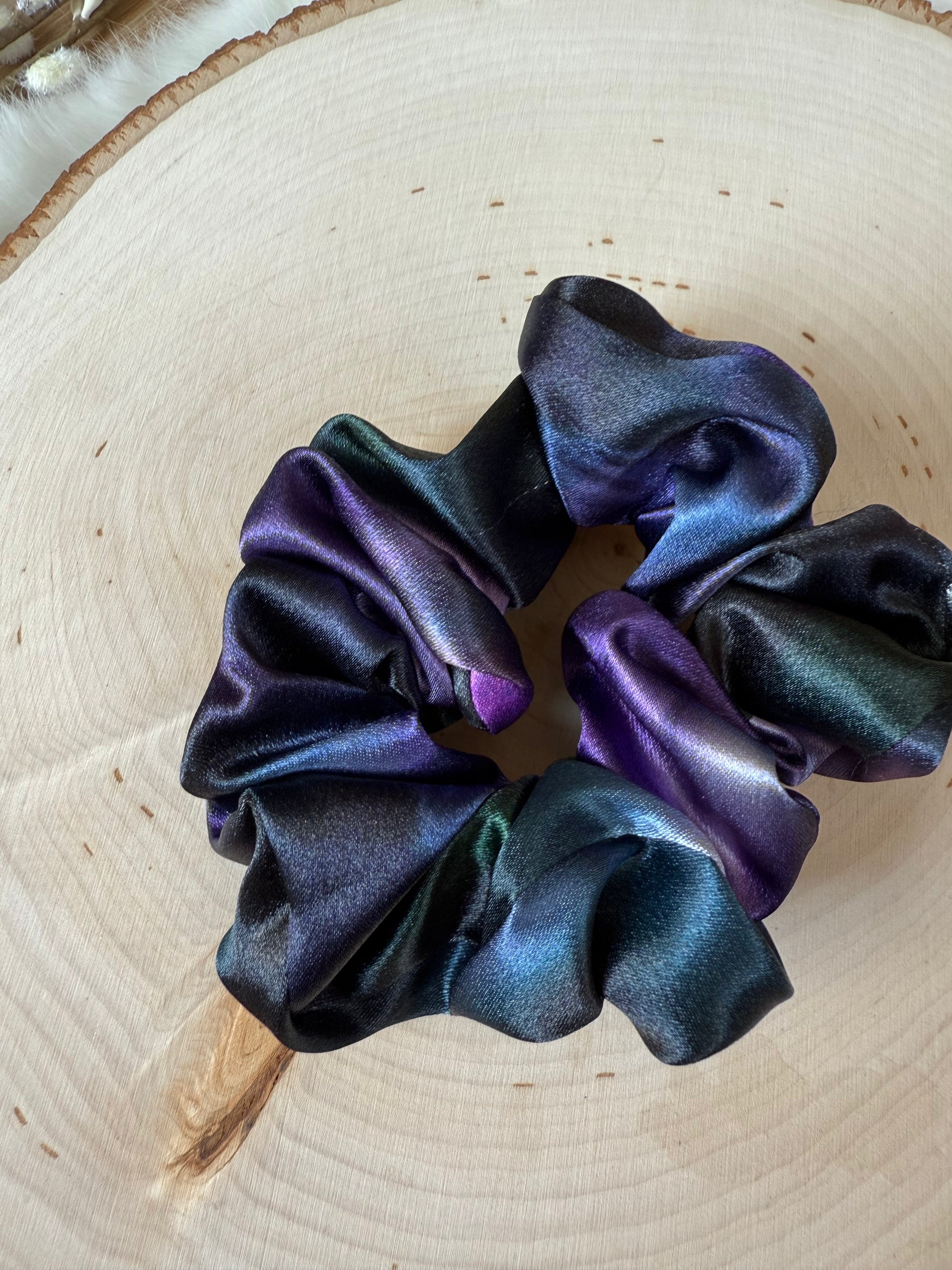 Satin scrunchie - prints (medium size)