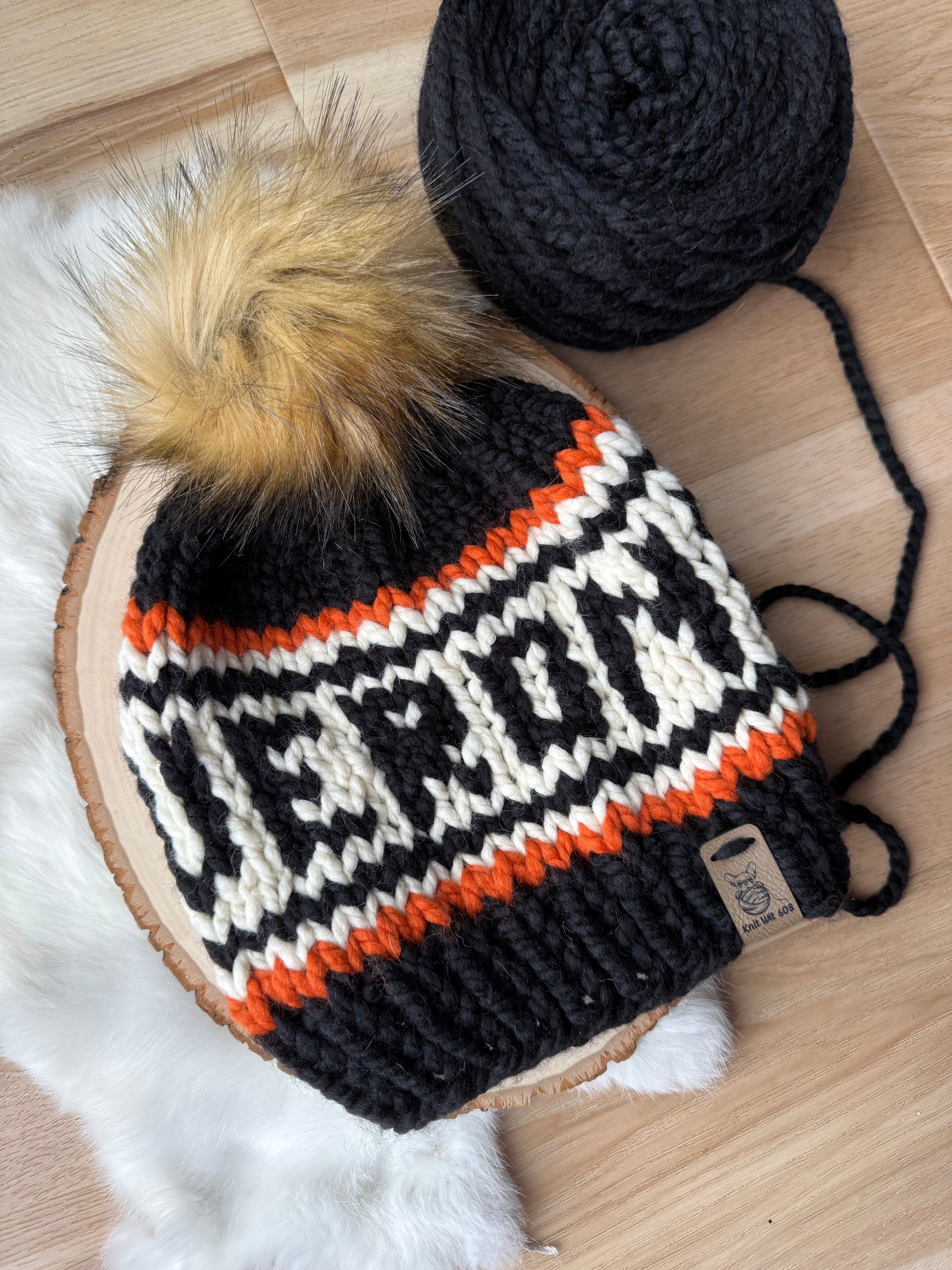 Verona Knit Hat - Black