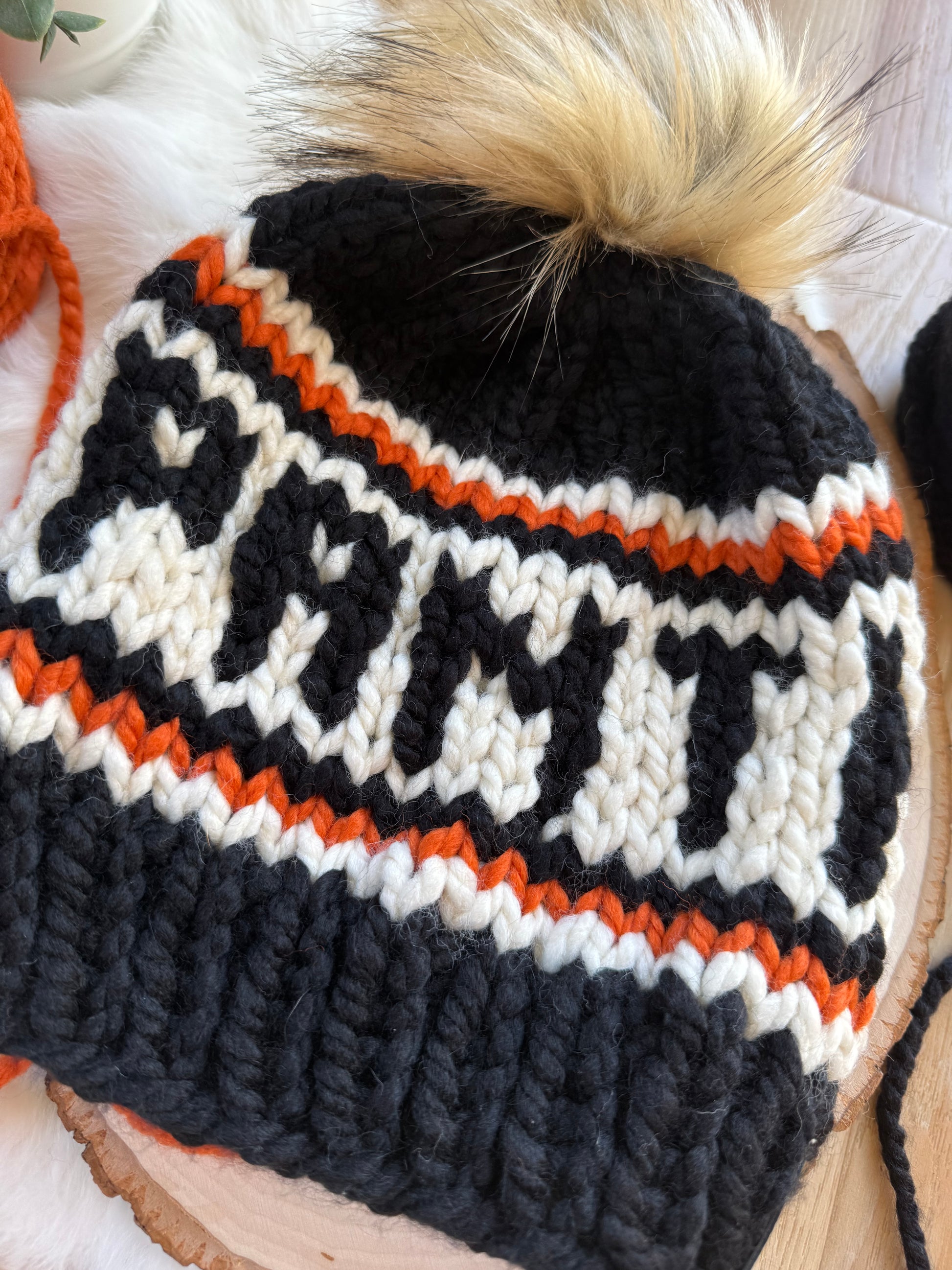Custom knit hat (Standard processing time)
