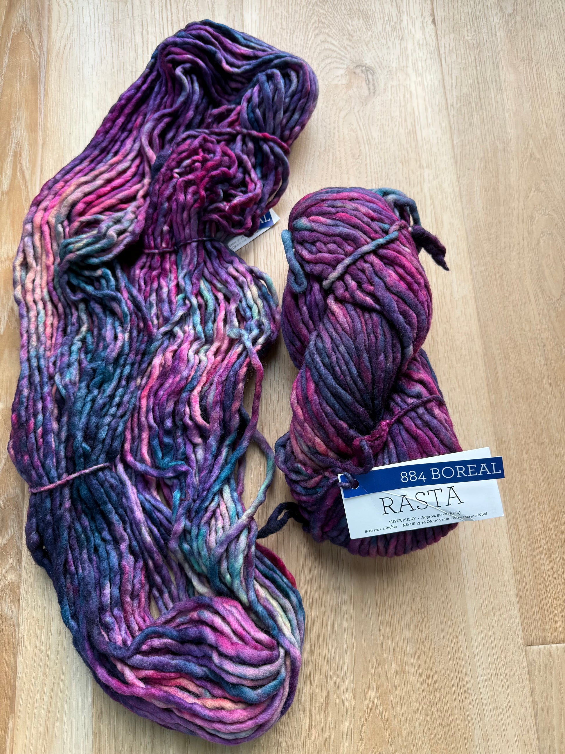 Malabrigo Rasta Boreal Merino wool yarn