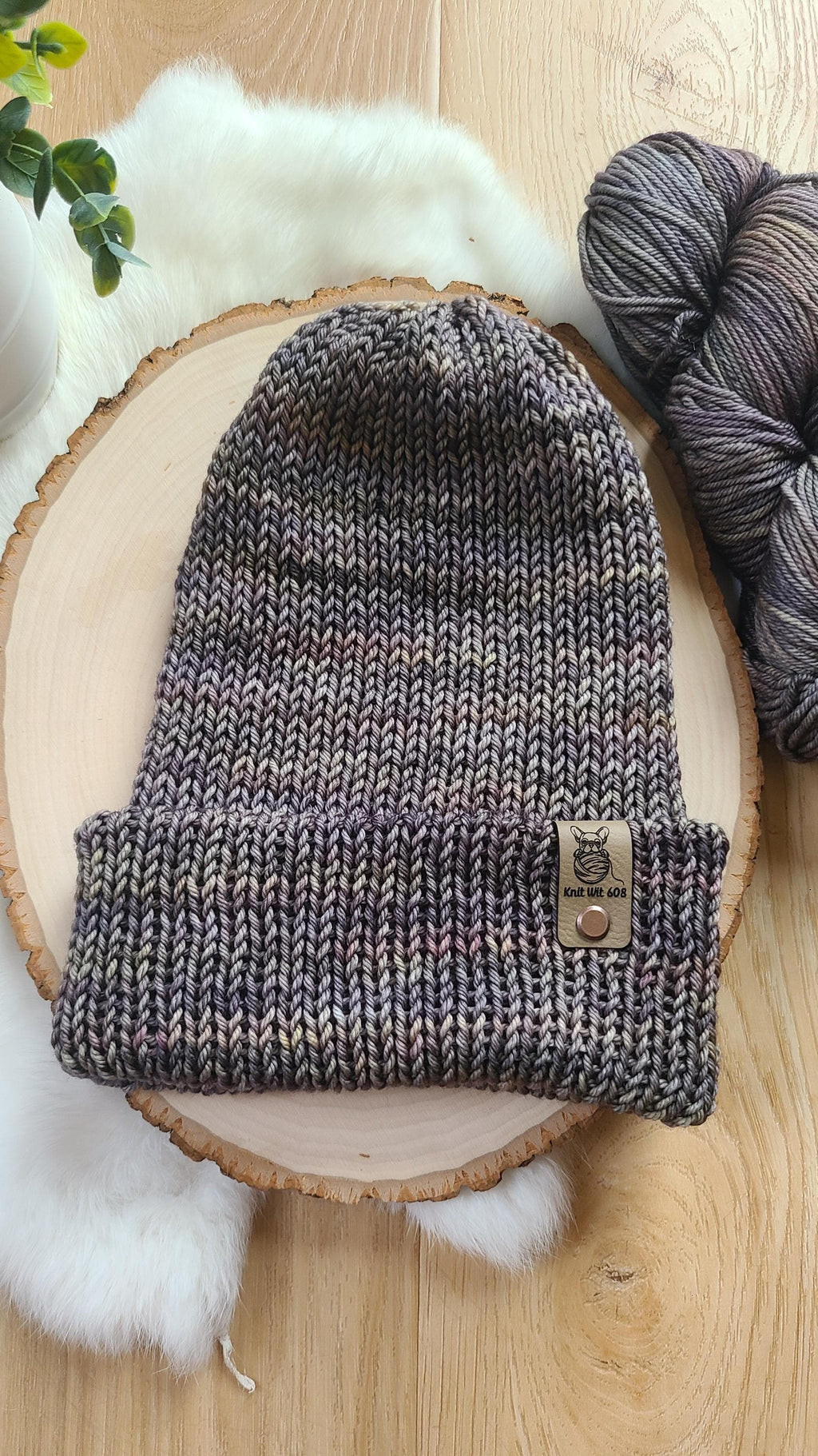 wool beanie, knit wool winter hat, winter hat, Malabrigo Rios Sandstorm