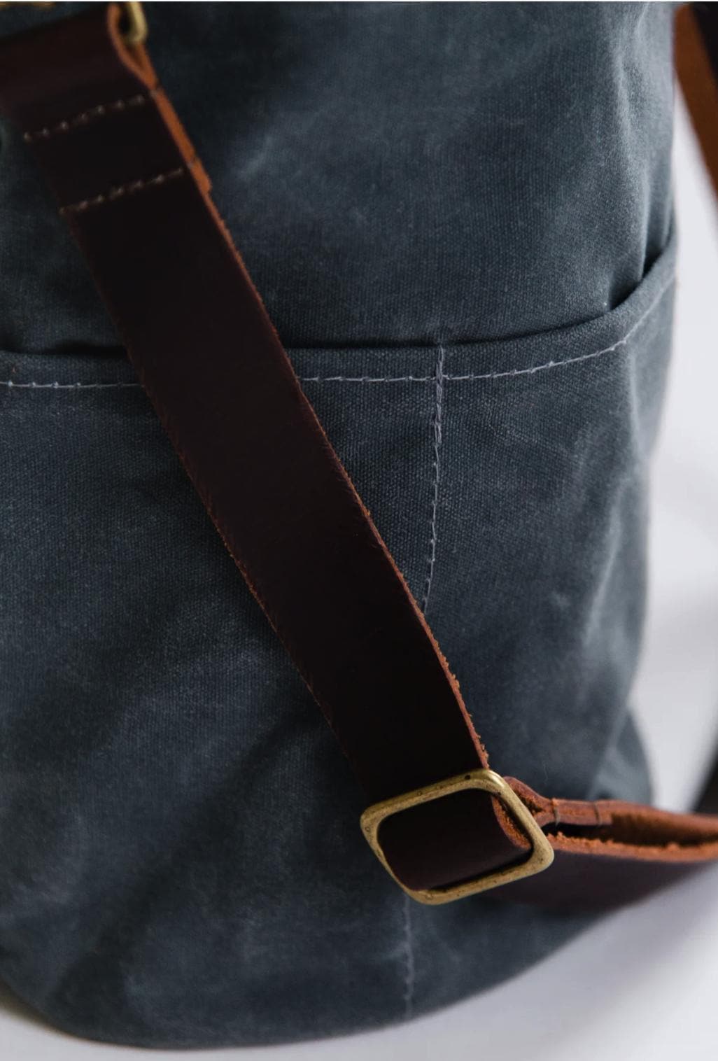 Project tote, knitting bag, knitting organizer crochet bag, craft tote bucket bag