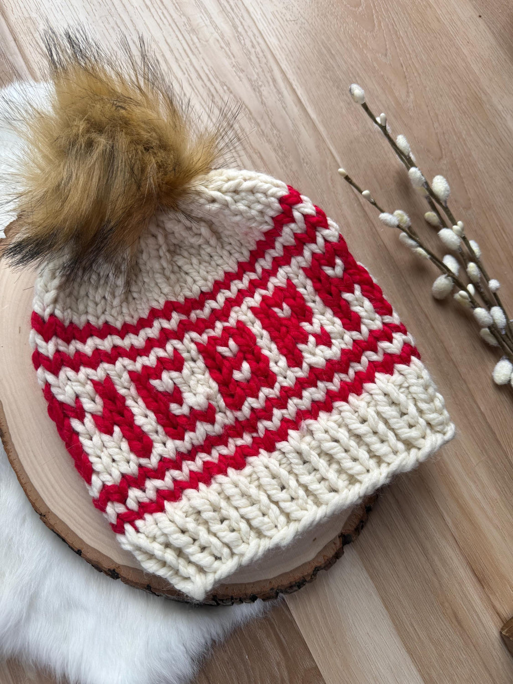 Nebraska winter hat, Nebraska Huskers wool hat