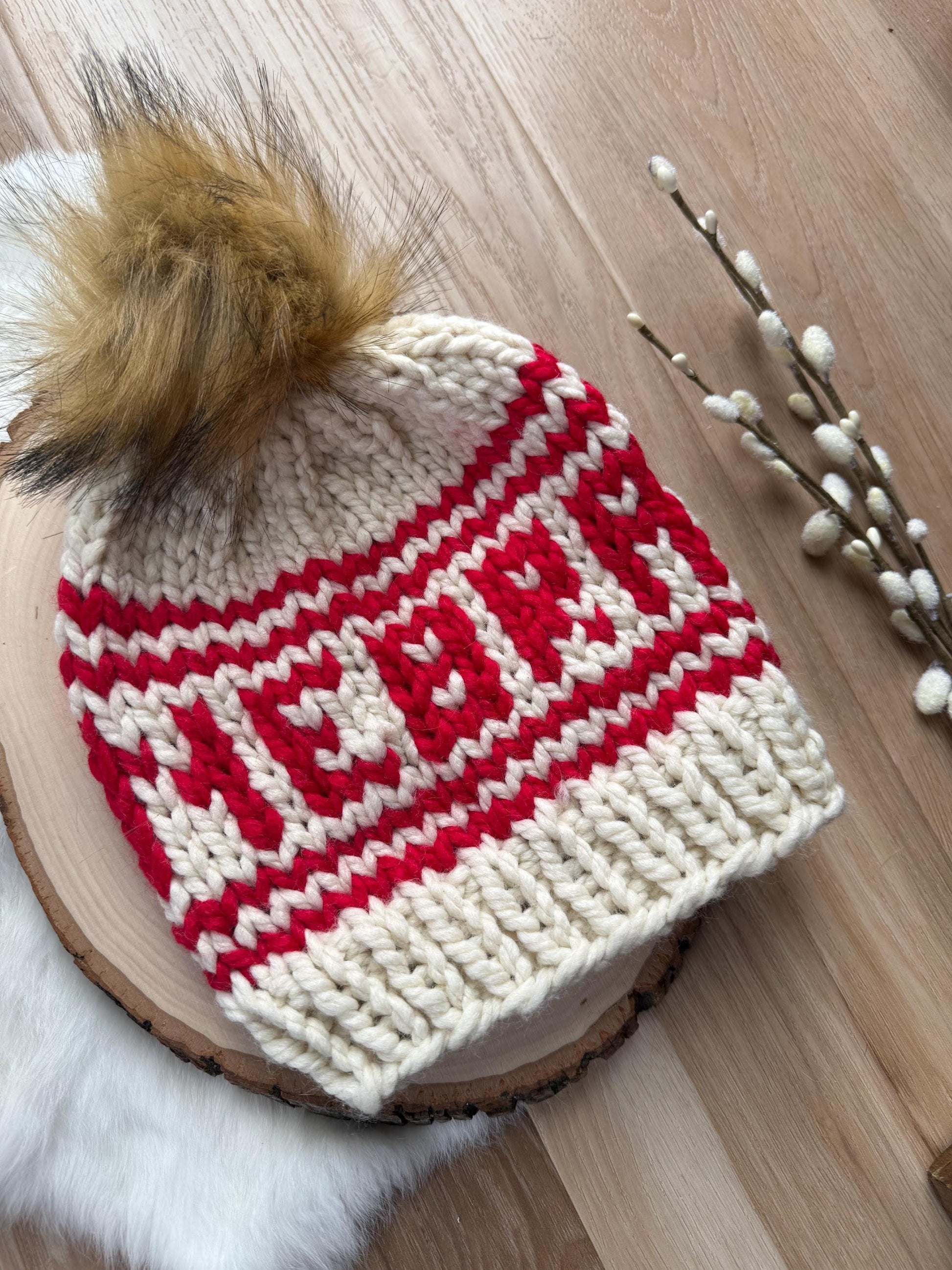 Nebraska winter hat, Nebraska Huskers wool hat