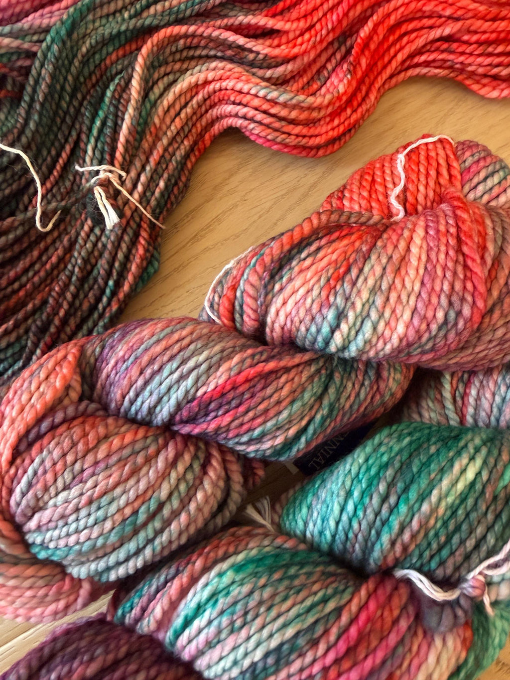 Malabrigo Vientos merino wool hand dyed yarn - color Vicennial