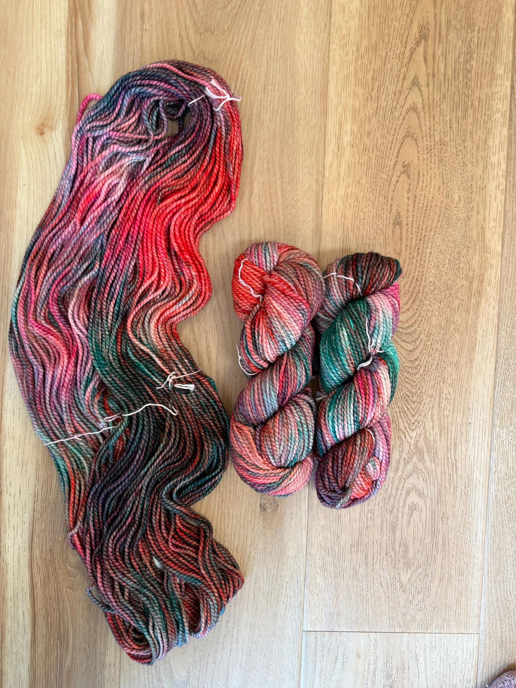 Malabrigo Vientos merino wool hand dyed yarn - color Vicennial