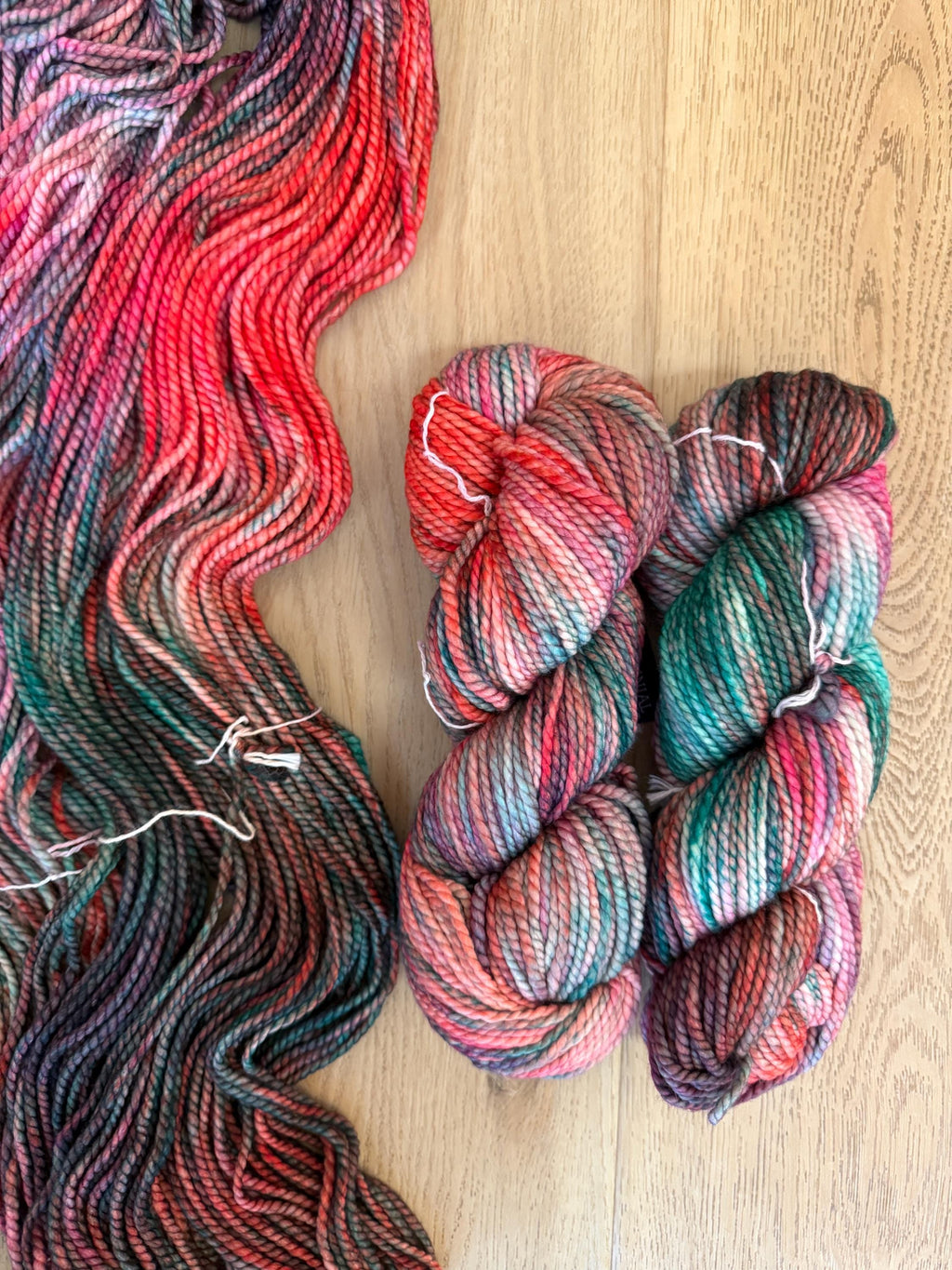 Malabrigo Vientos merino wool hand dyed yarn - color Vicennial