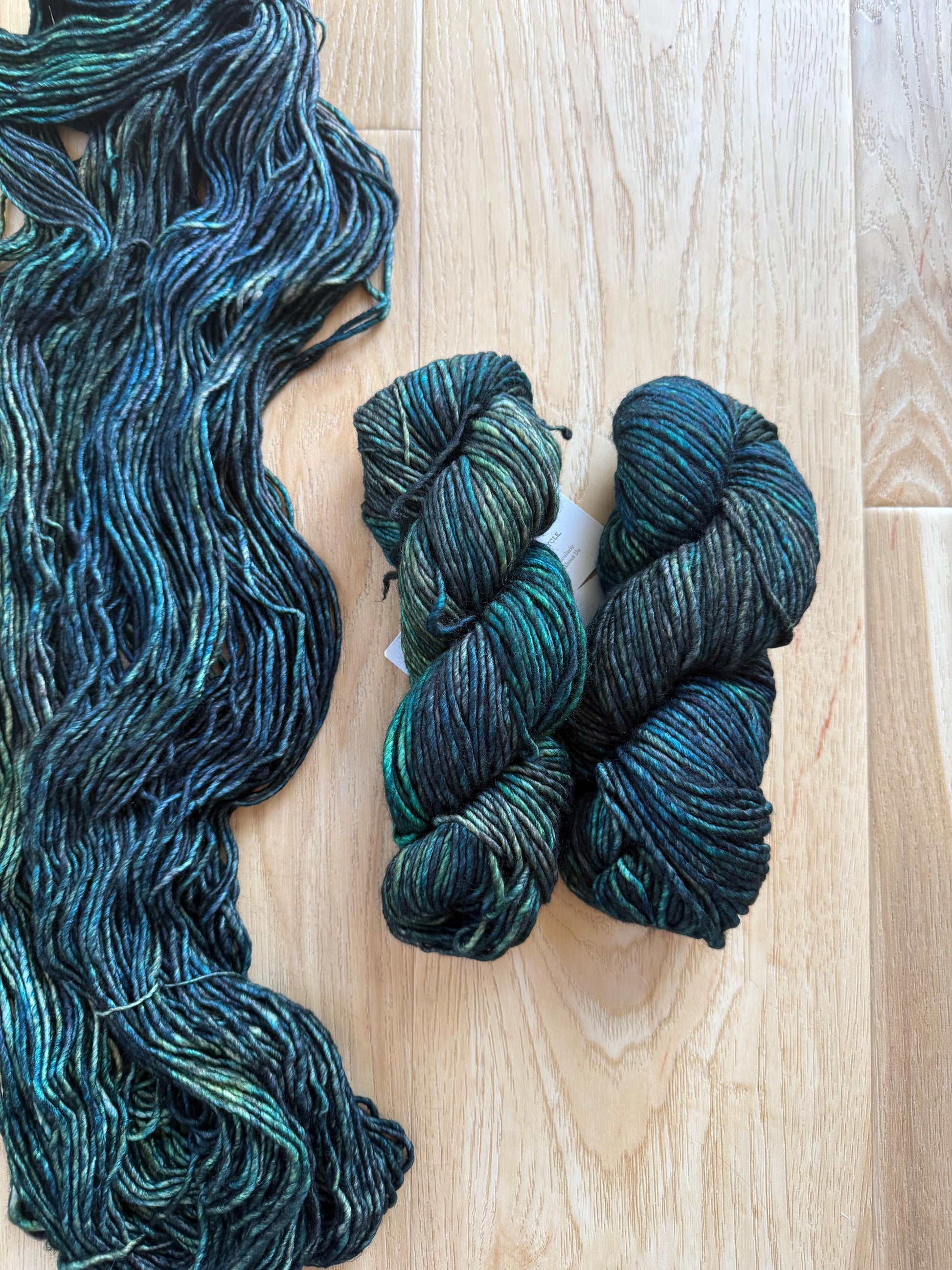 Malabrigo Mecha Wabi Sabi Yarn – Bulky Weight Superwash Merino Wool, Hand Dyed Soft Single-Ply Yarn, Chunky Knitting & Crochet Yarn