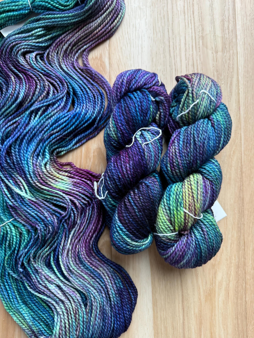Malabrigo Vientos Indonesia merino wool hand dyed yarn - color Indonesia