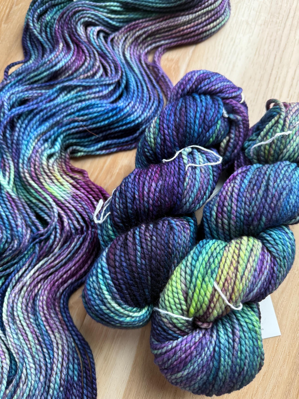 Malabrigo Vientos Indonesia merino wool hand dyed yarn - color Indonesia