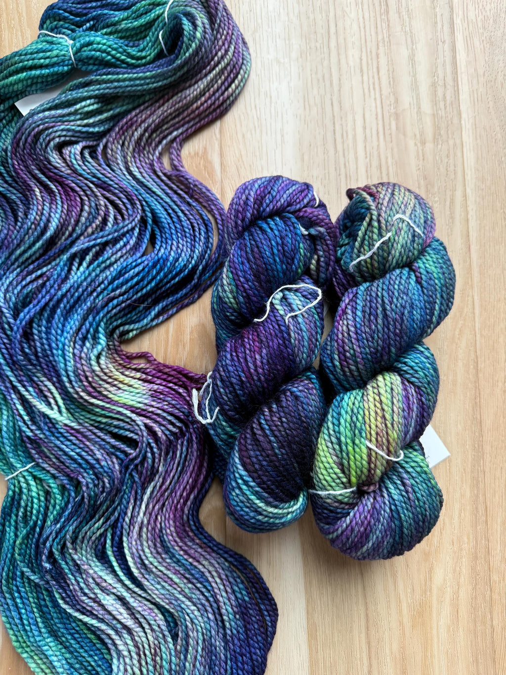 Malabrigo Vientos Indonesia merino wool hand dyed yarn - color Indonesia
