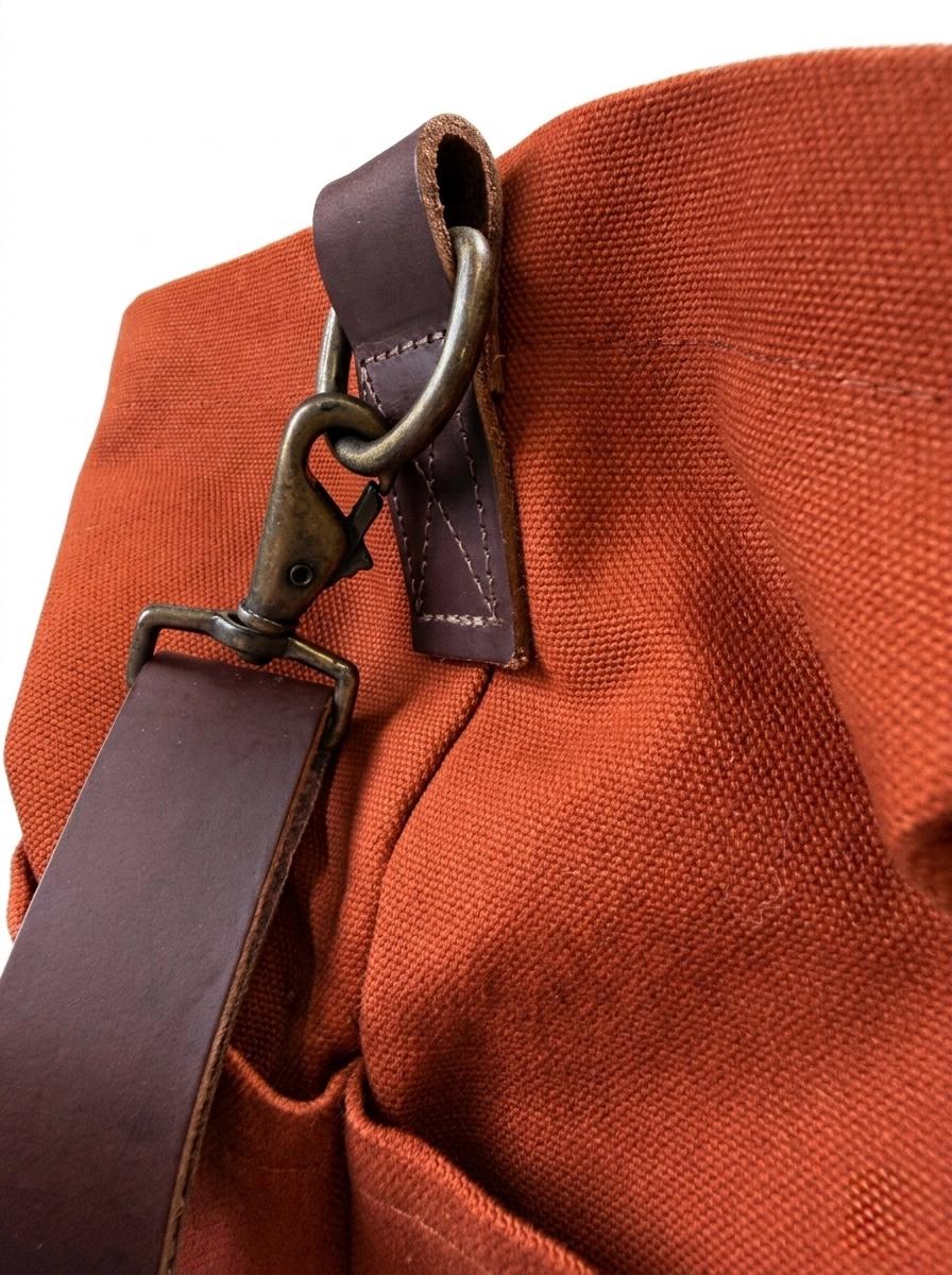 Knitting Project bag with pockets