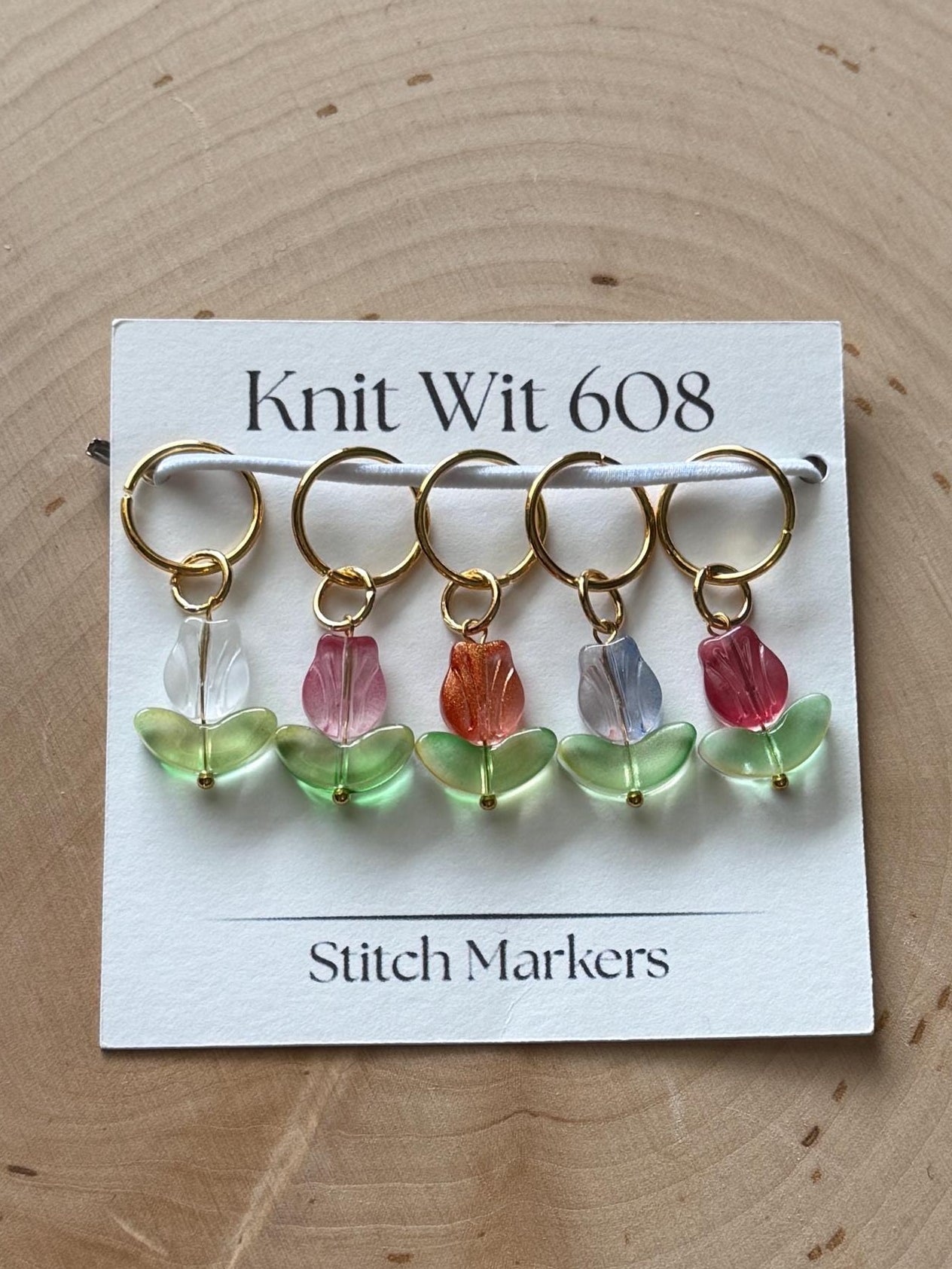 Tulip Stitch Markers