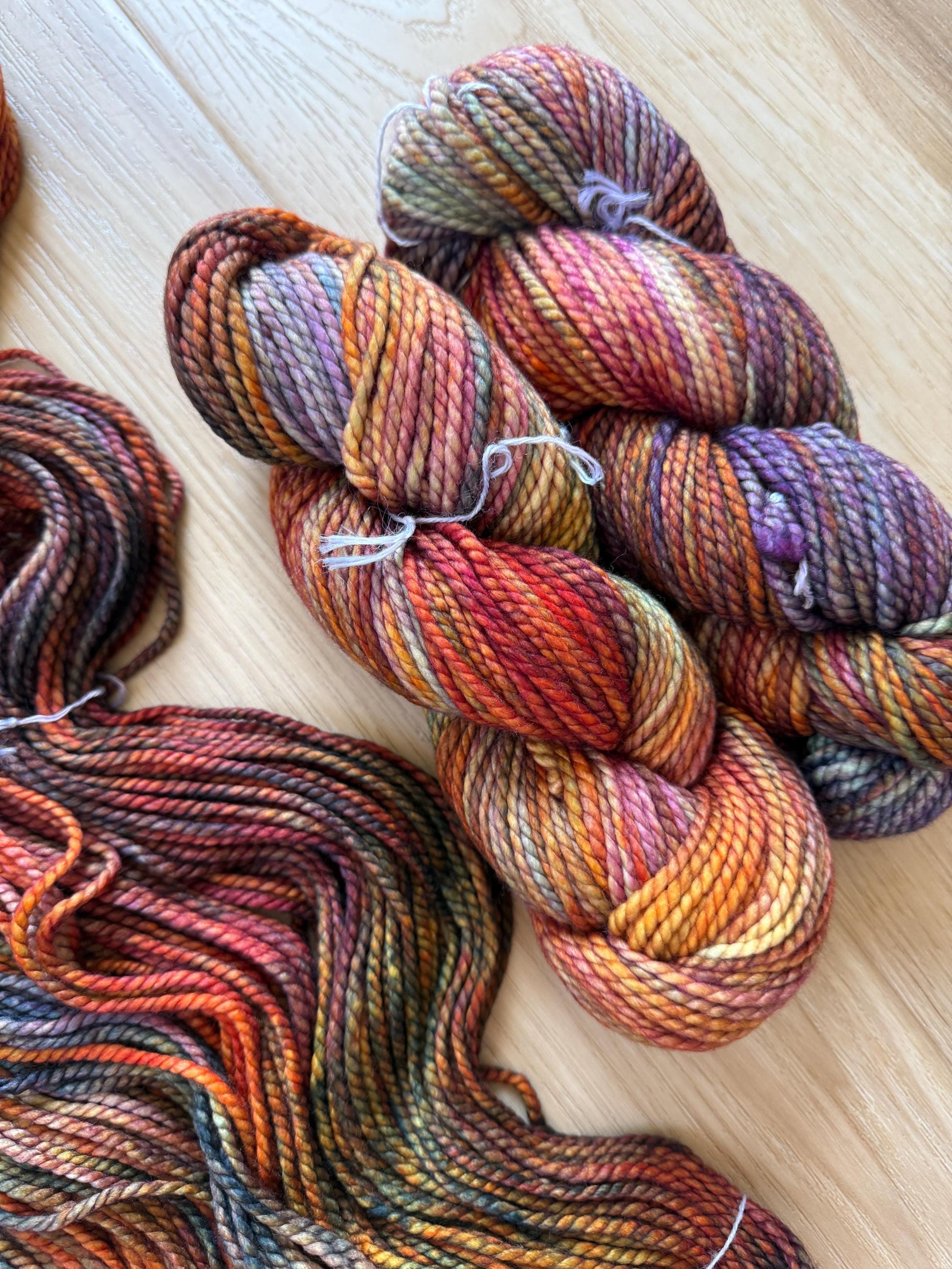 Malabrigo Vientos Piedras– Bulky Weight Superwash Merino Wool, Hand Dyed Chunky Yarn, Soft 2 Ply Yarn for Knitting & Crochet