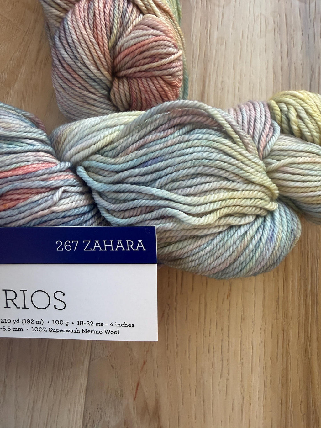 Malabrigo Rios Zahara – Amigas de Rosalinda collection Worsted Weight Superwash Merino Wool, Hand Dyed Soft Yarn, 4 Ply Knitting Yarn