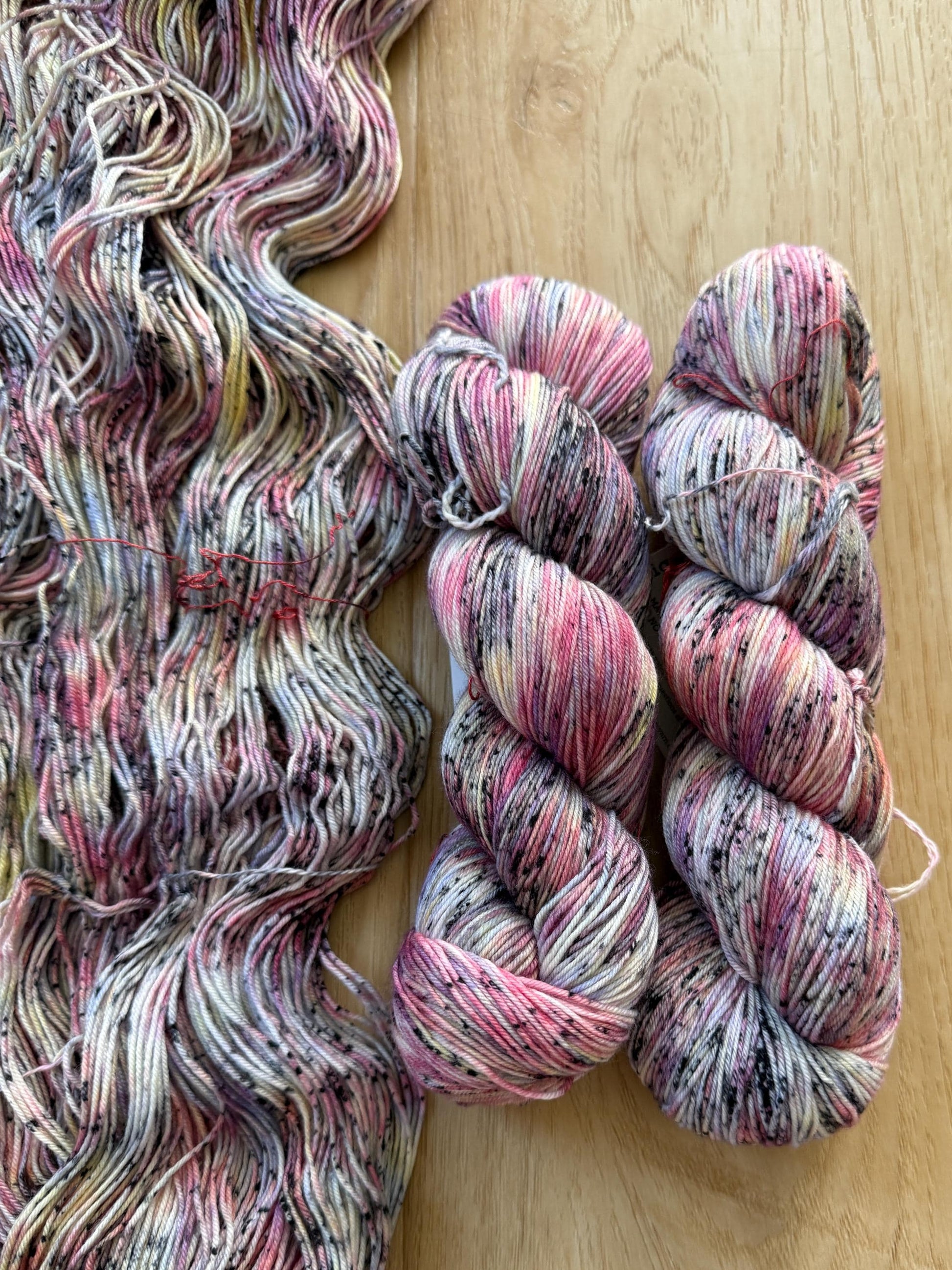 Malabrigo wool sock yarn - Gloria color, ultimate sock yarn