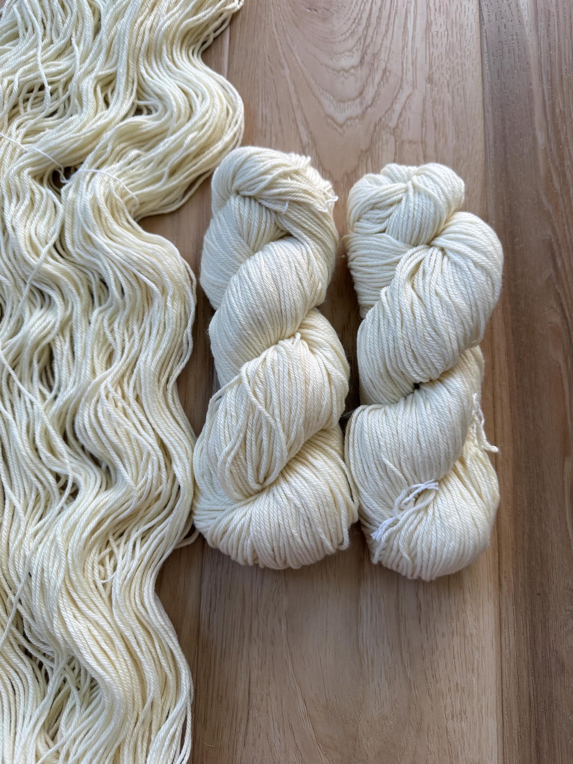 Malabrigo Rios Yarn Light blue yarn– Worsted Weight Superwash Merino Wool, Hand Dyed Soft Yarn