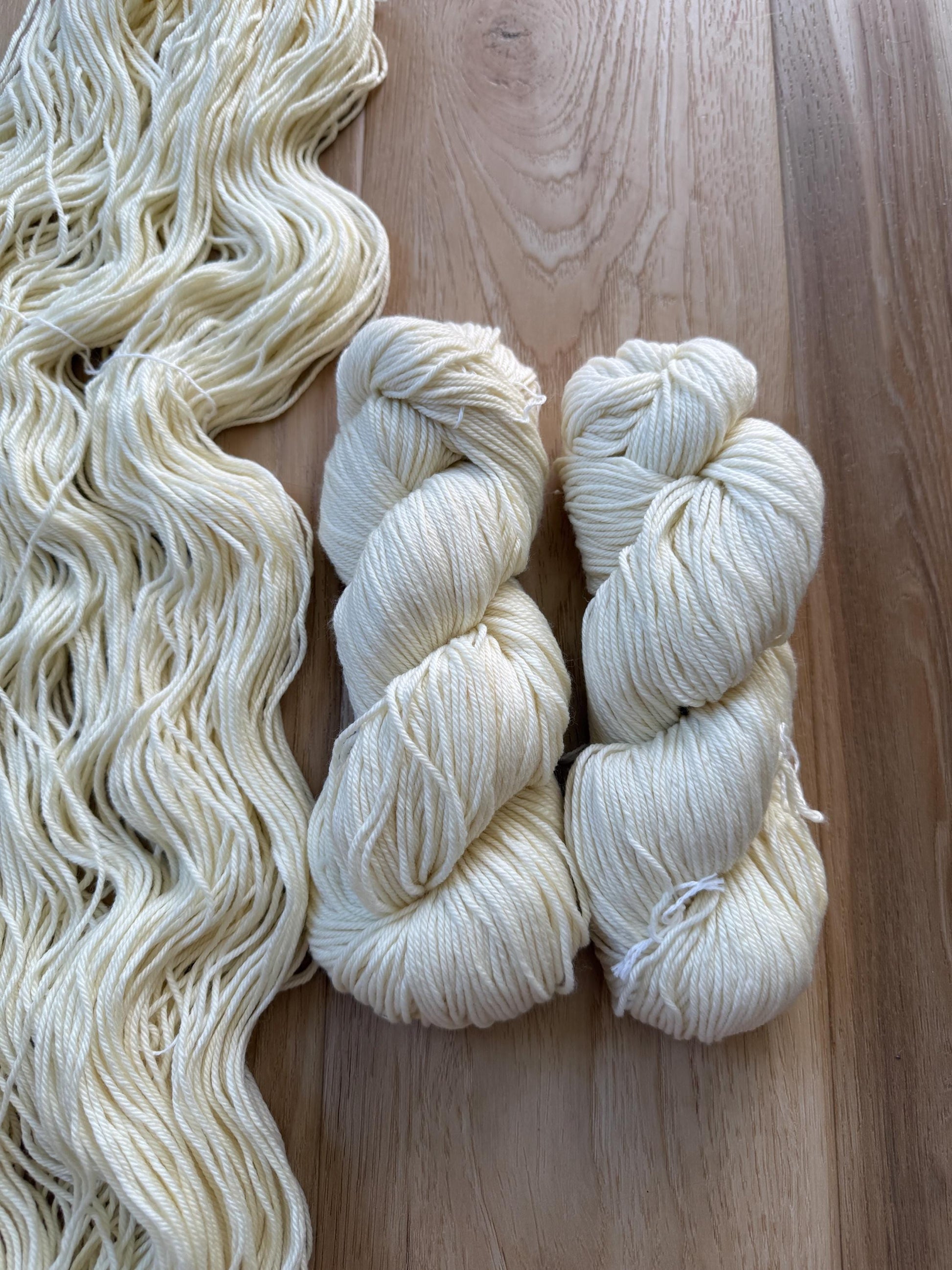 Malabrigo Rios Yarn Light blue yarn– Worsted Weight Superwash Merino Wool, Hand Dyed Soft Yarn