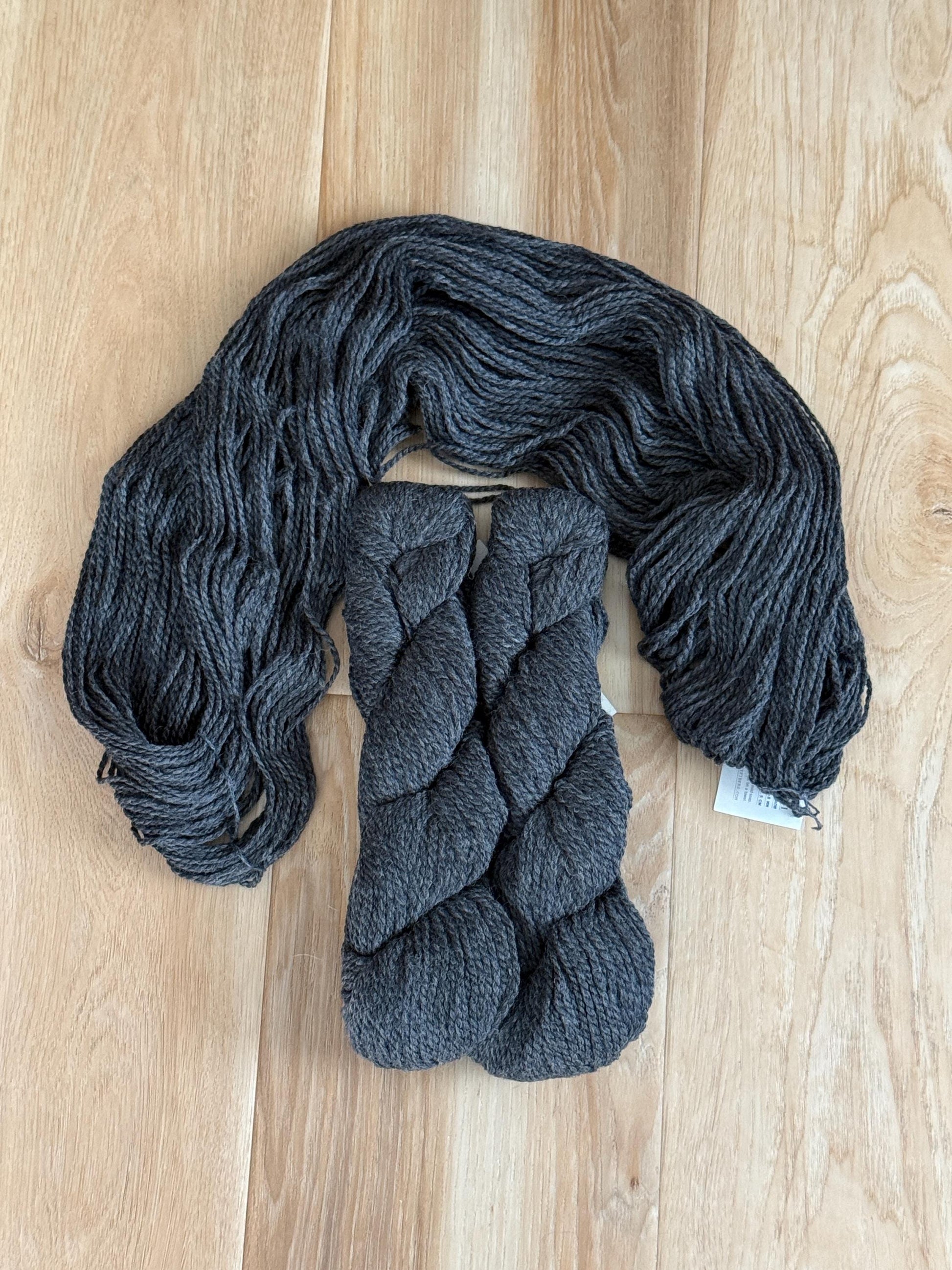 Blue Sky Fibers Highland Wool Yarn - Cast Iron, 100% Peruvian Highland Wool, Worsted Weight Yarn