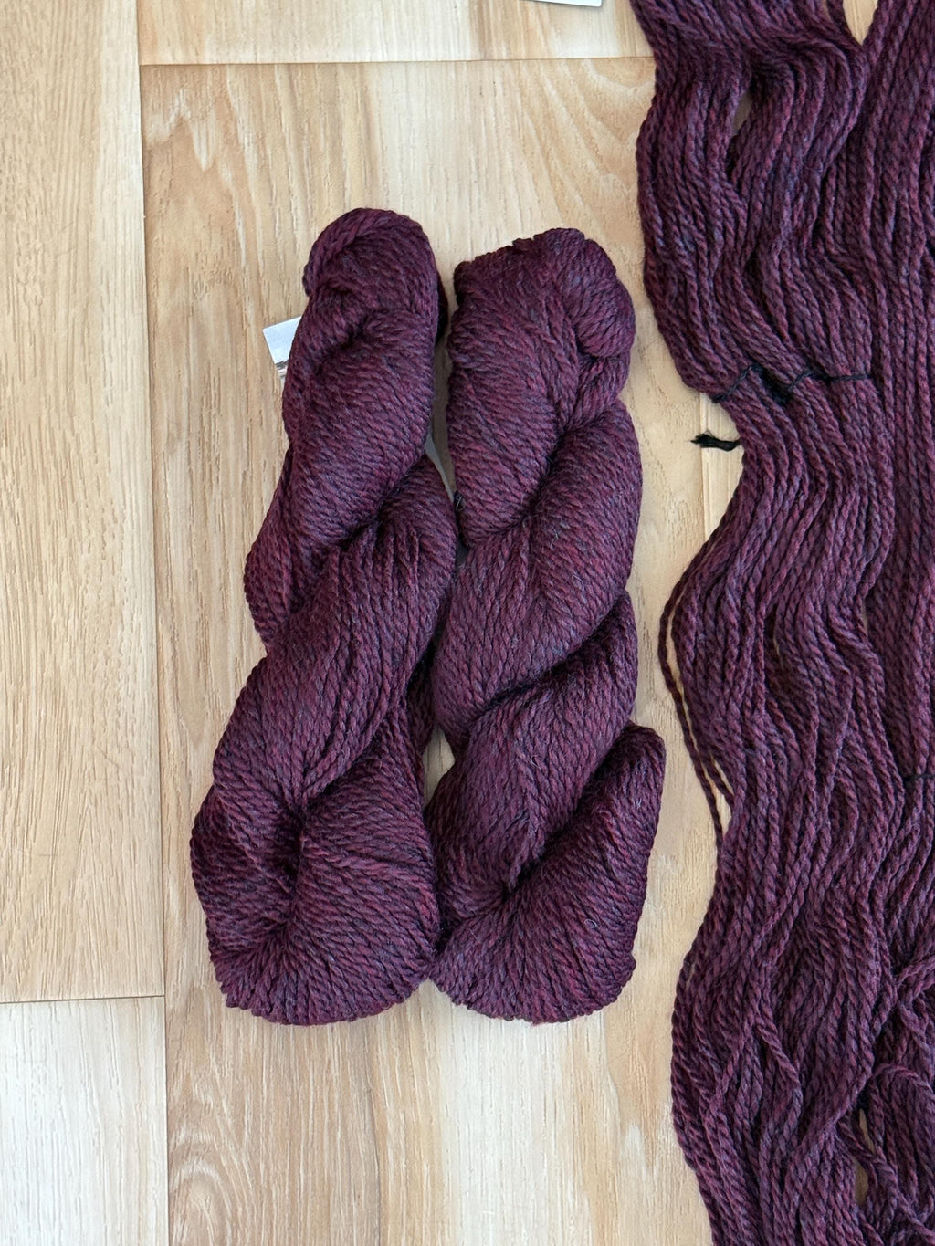 Blue Sky Fibers Highland Wool Yarn - Purple yarn, 100% Peruvian Highland Wool, Worsted Weight Yarn