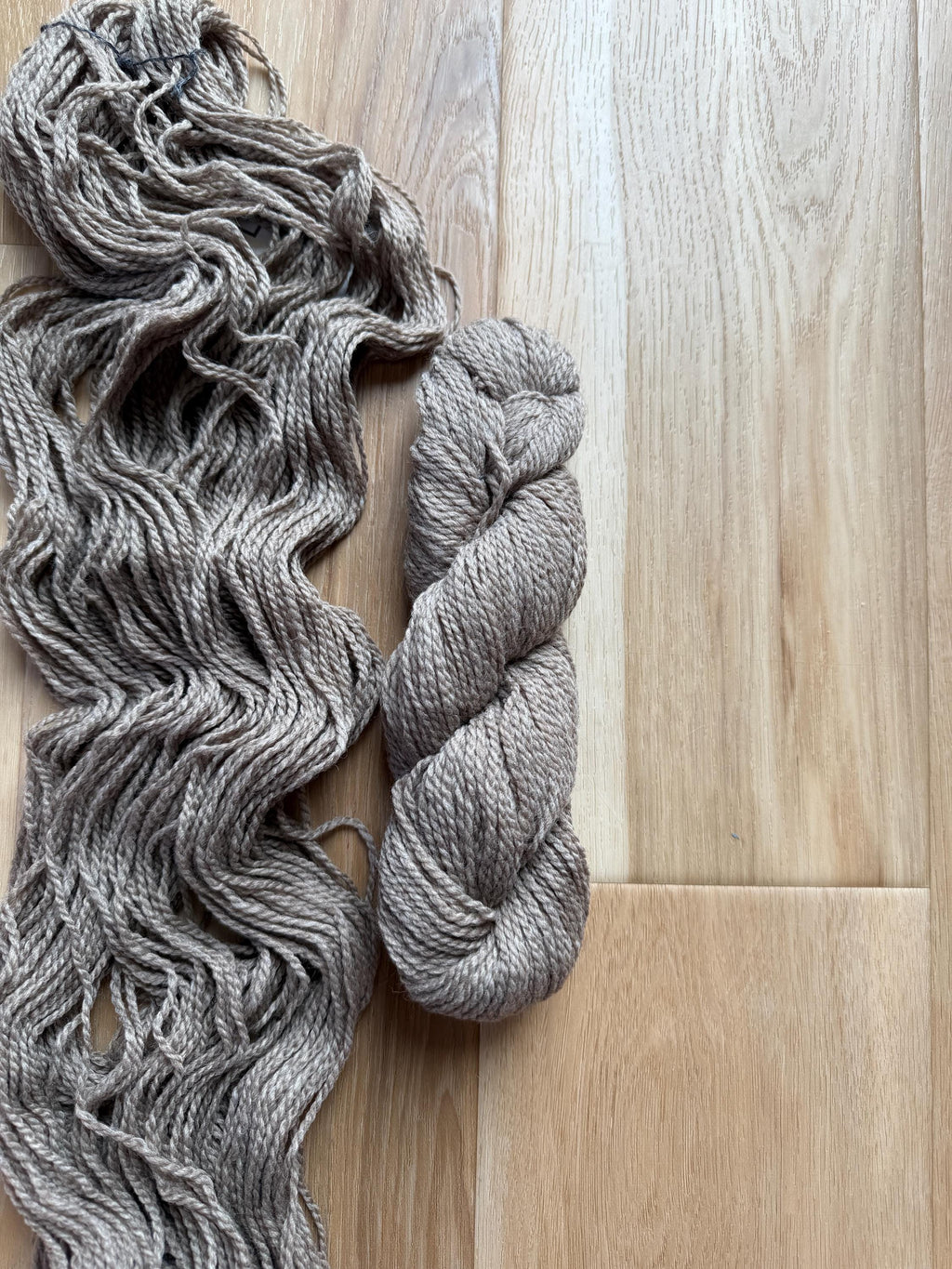 Blue Sky Fibers Highland Wool Yarn - grey yarn Gravel road yarn 100% Peruvian Highland Wool, Worsted Weight Yarn