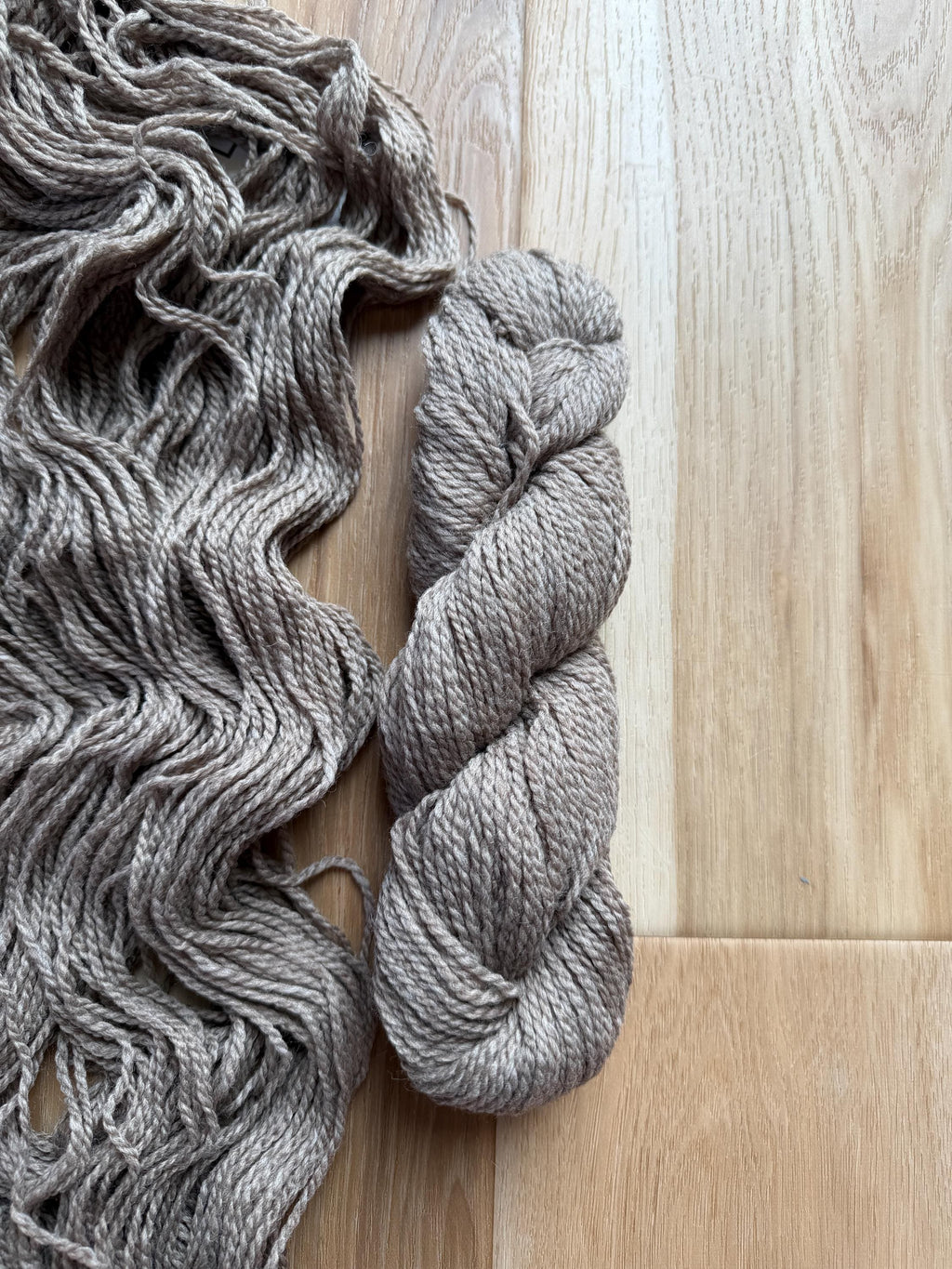 Blue Sky Fibers Highland Wool Yarn - grey yarn Gravel road yarn 100% Peruvian Highland Wool, Worsted Weight Yarn