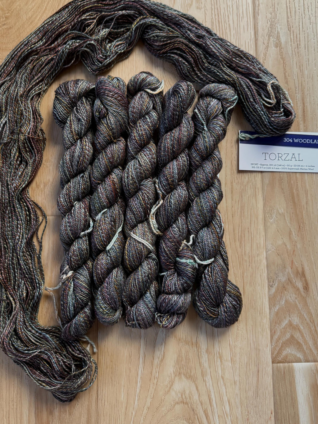NEW! Malabrigo Torzal Woodland - DK weight 100% merino wool