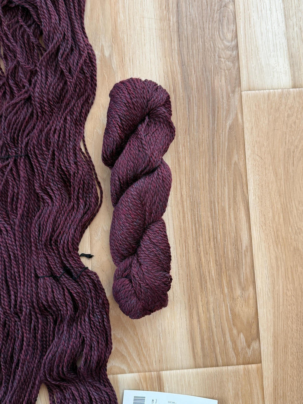 Blue Sky Fibers Highland Wool Yarn - Purple yarn, 100% Peruvian Highland Wool, Worsted Weight Yarn