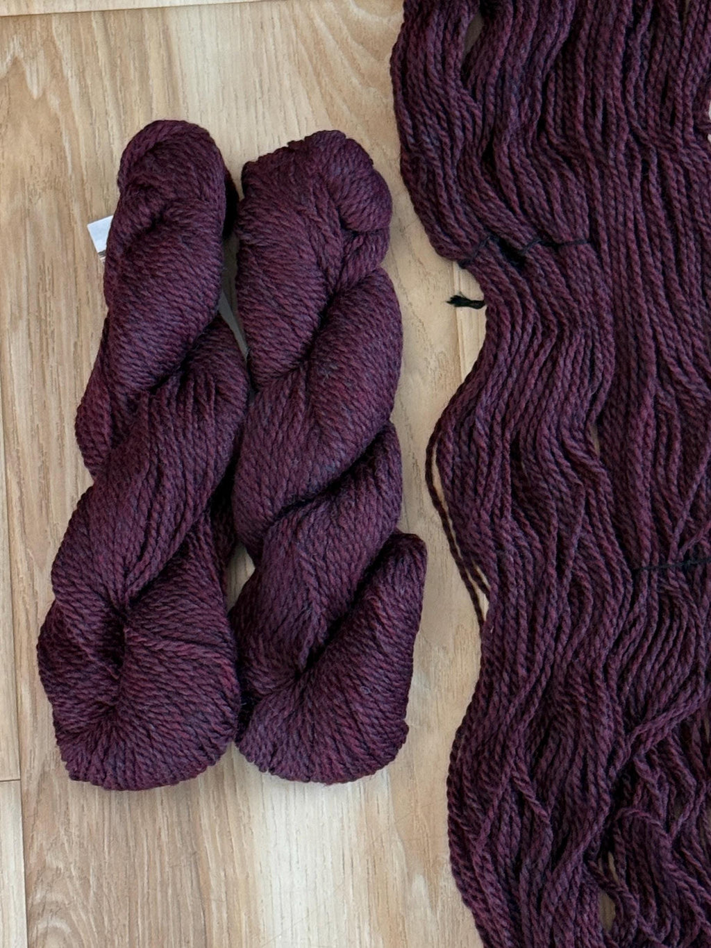 Blue Sky Fibers Highland Wool Yarn - Purple yarn, 100% Peruvian Highland Wool, Worsted Weight Yarn