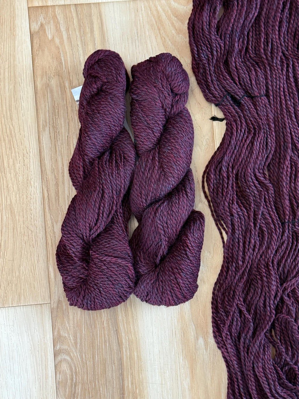Blue Sky Fibers Highland Wool Yarn - Purple yarn, 100% Peruvian Highland Wool, Worsted Weight Yarn