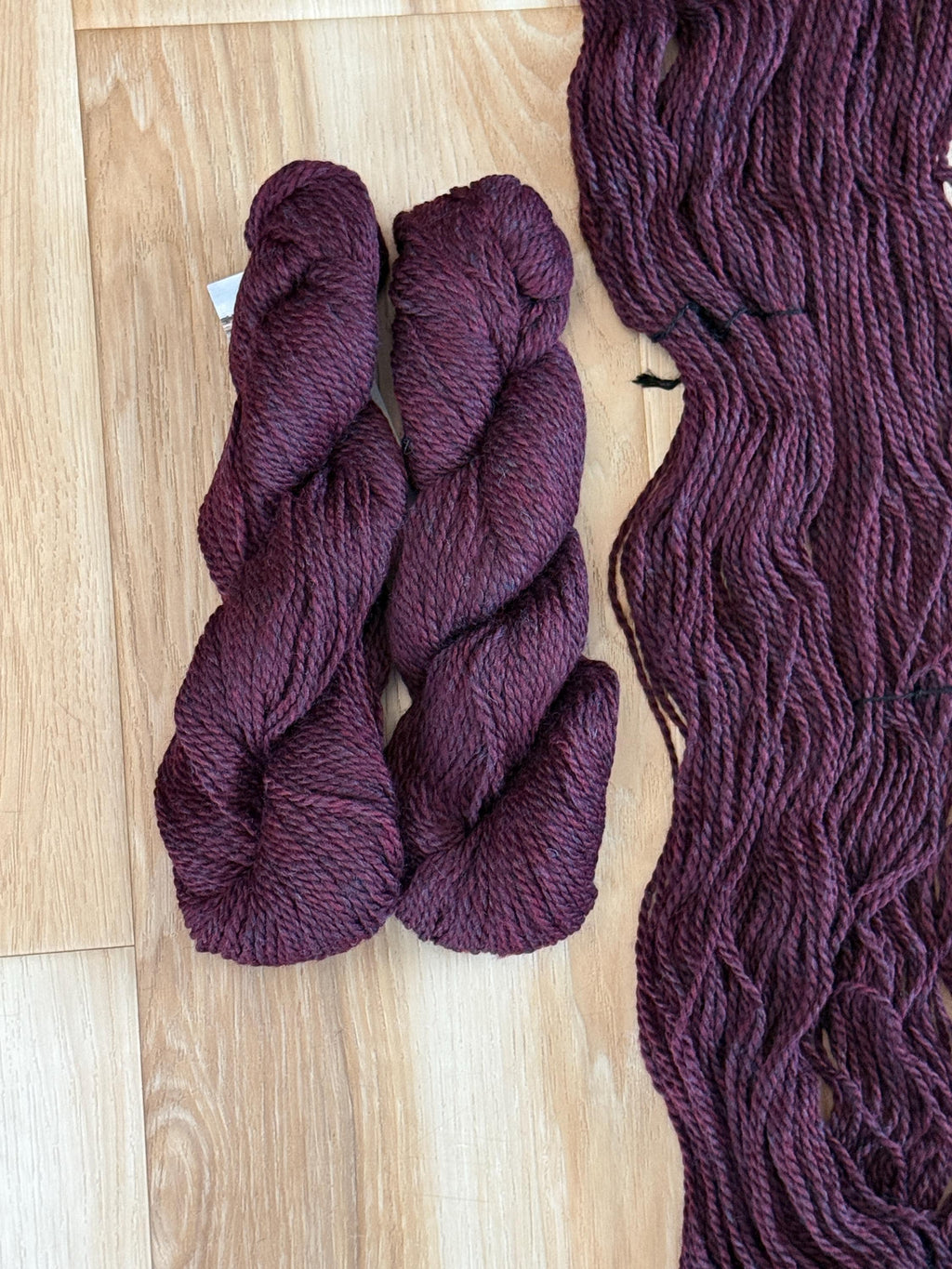 Blue Sky Fibers Highland Wool Yarn - Purple yarn, 100% Peruvian Highland Wool, Worsted Weight Yarn