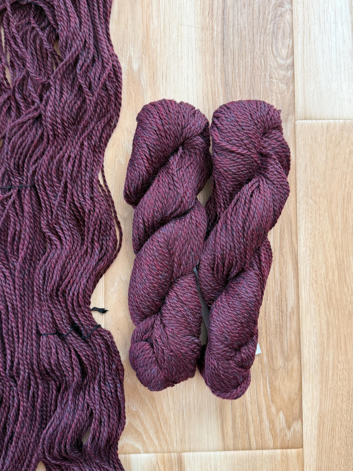 Blue Sky Fibers Highland Wool Yarn - Purple yarn, 100% Peruvian Highland Wool, Worsted Weight Yarn