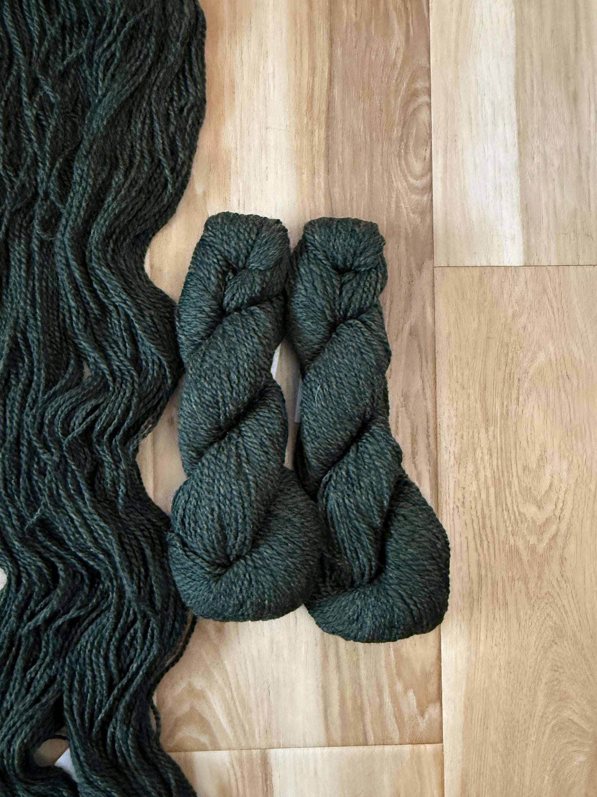 Blue Sky Fibers Highland Wool Yarn - Green yarn, wild thyme color 100% Peruvian Highland Wool, Worsted Weight Yarn