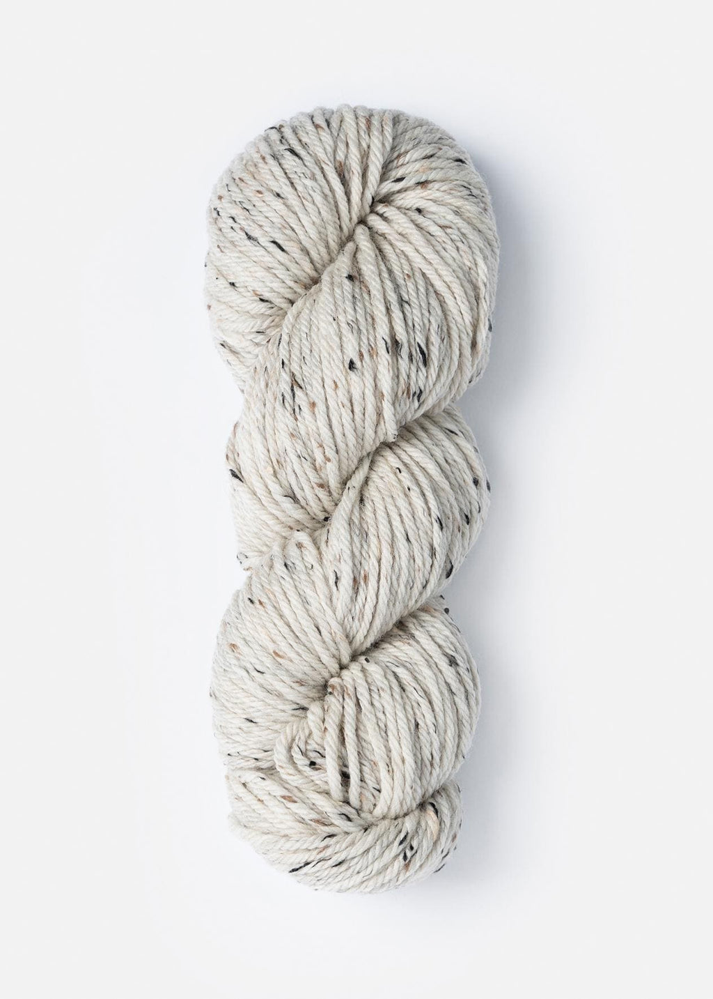 Blue Sky Fibers Woolstok Tweed -Rolled oats fine highland wool cream tweed yarn aran weight