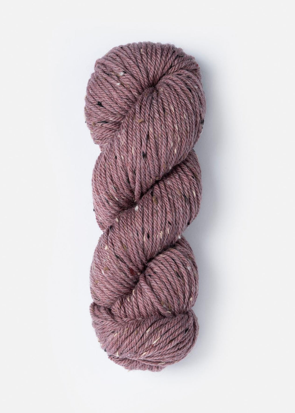 Blue Sky Fibers Woolstok Tweed -Sage Rose fine highland wool pink tweed yarn aran weight