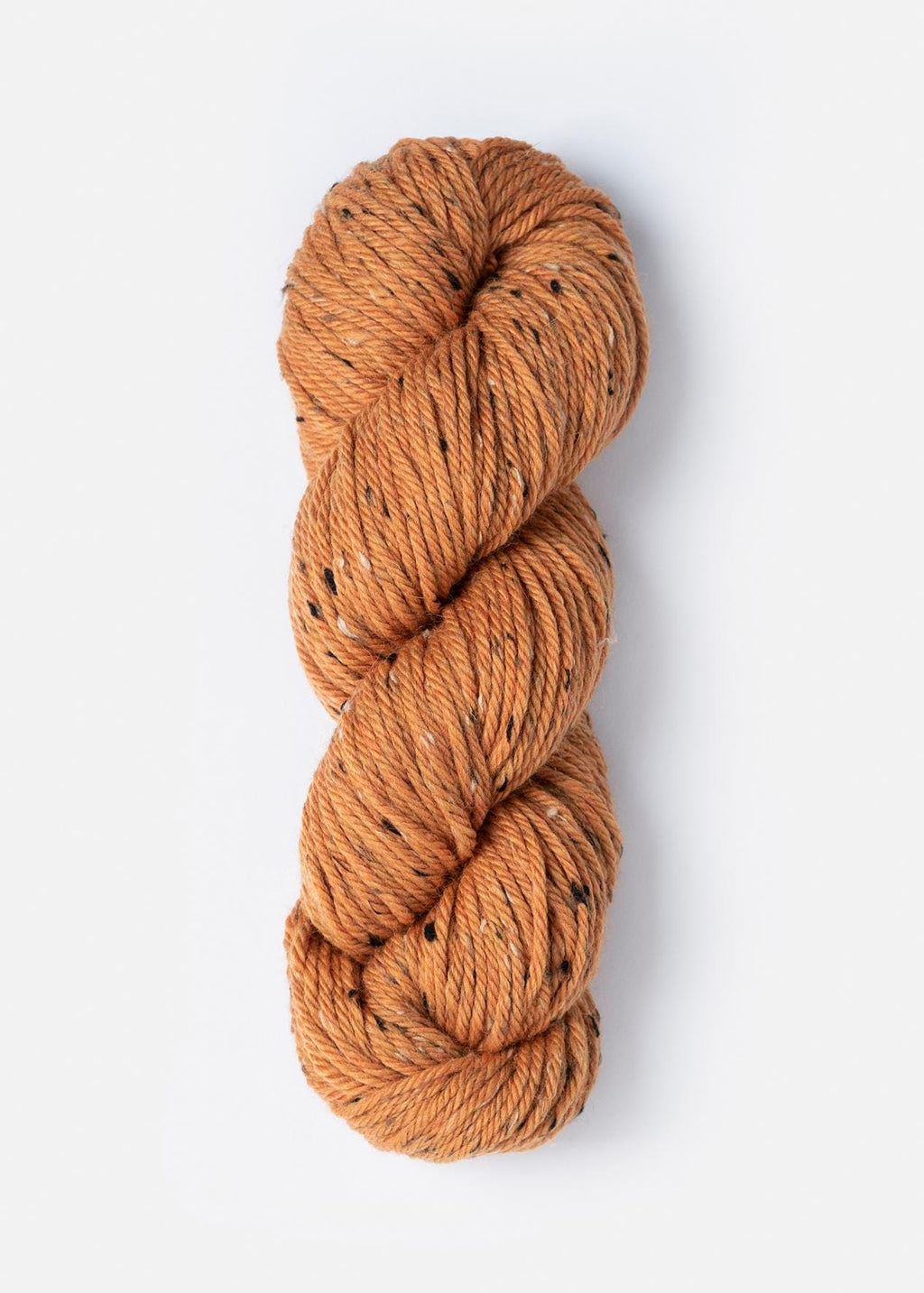 Blue Sky Fibers Woolstok Tweed -Riger Lily fine highland wool orange tweed yarn aran weight